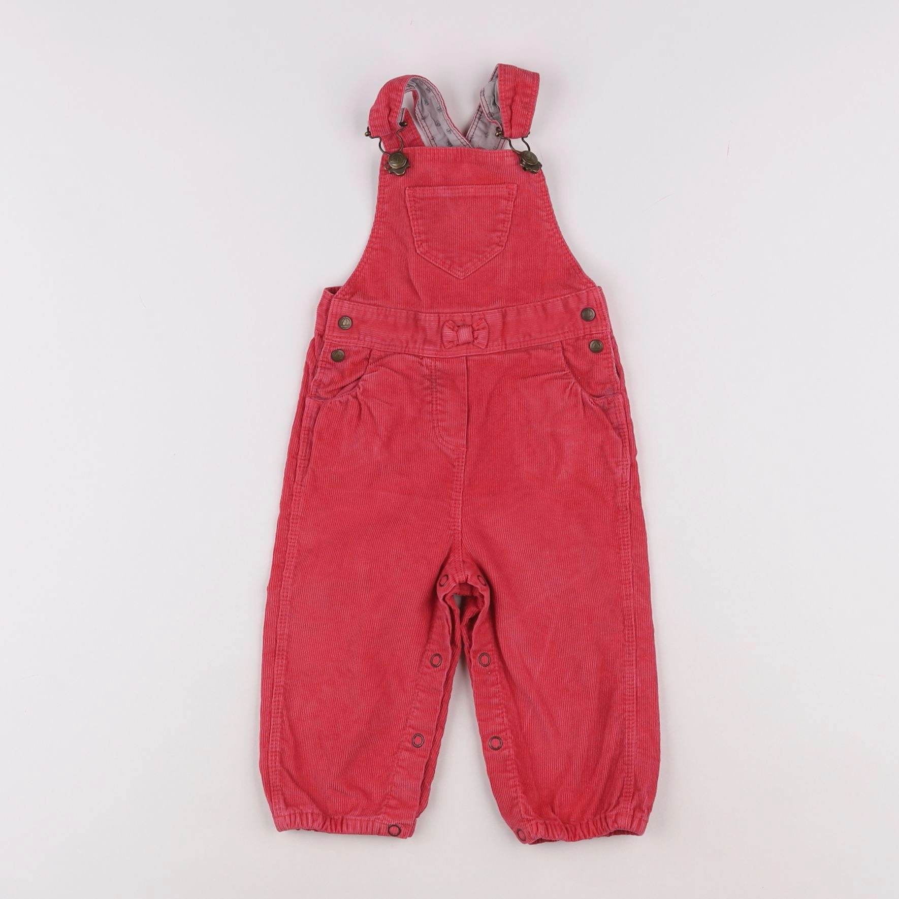 Petit Bateau - salopette rose - 6 mois