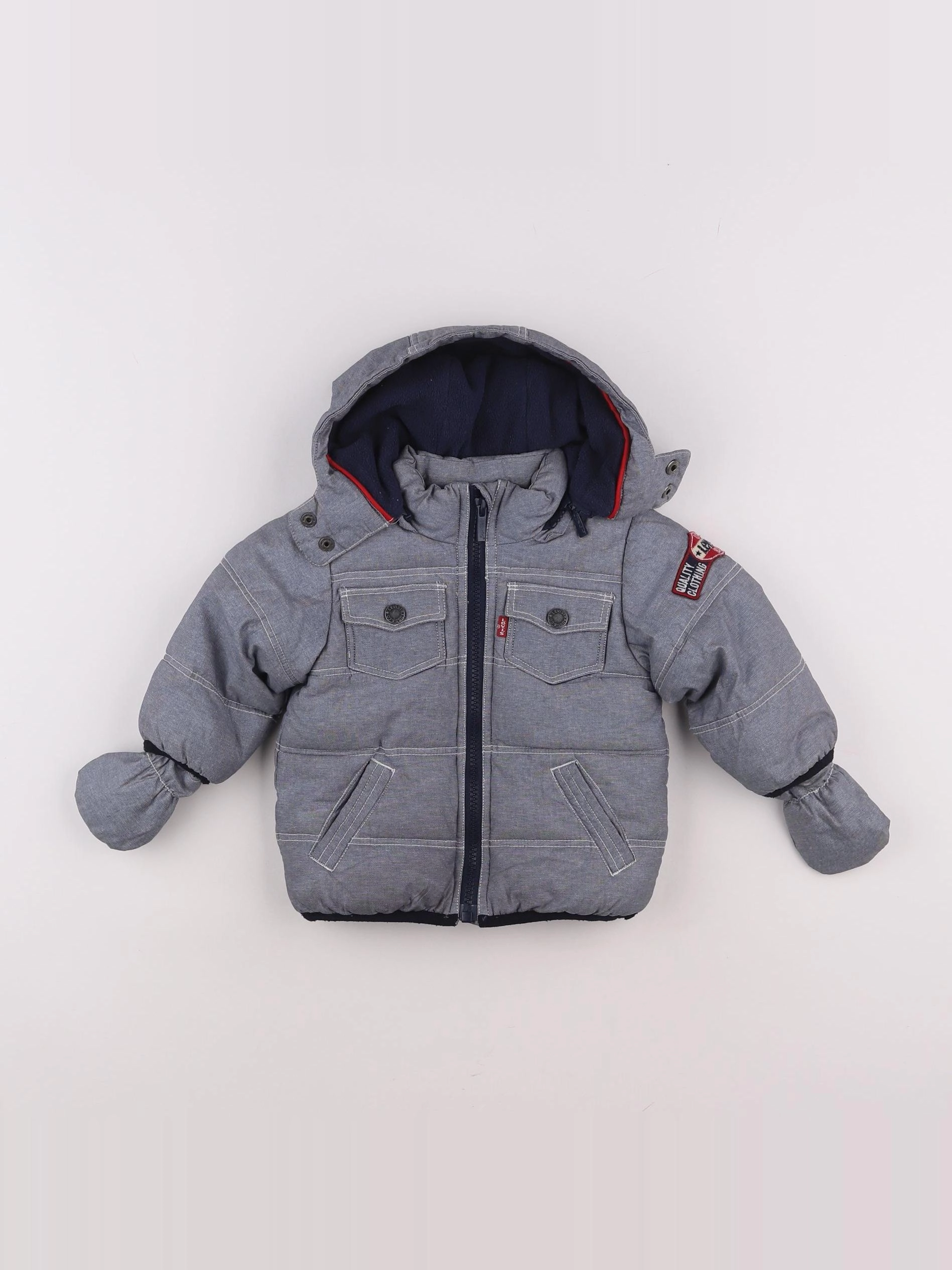 Levi's - veste doublé bleu - 6 mois