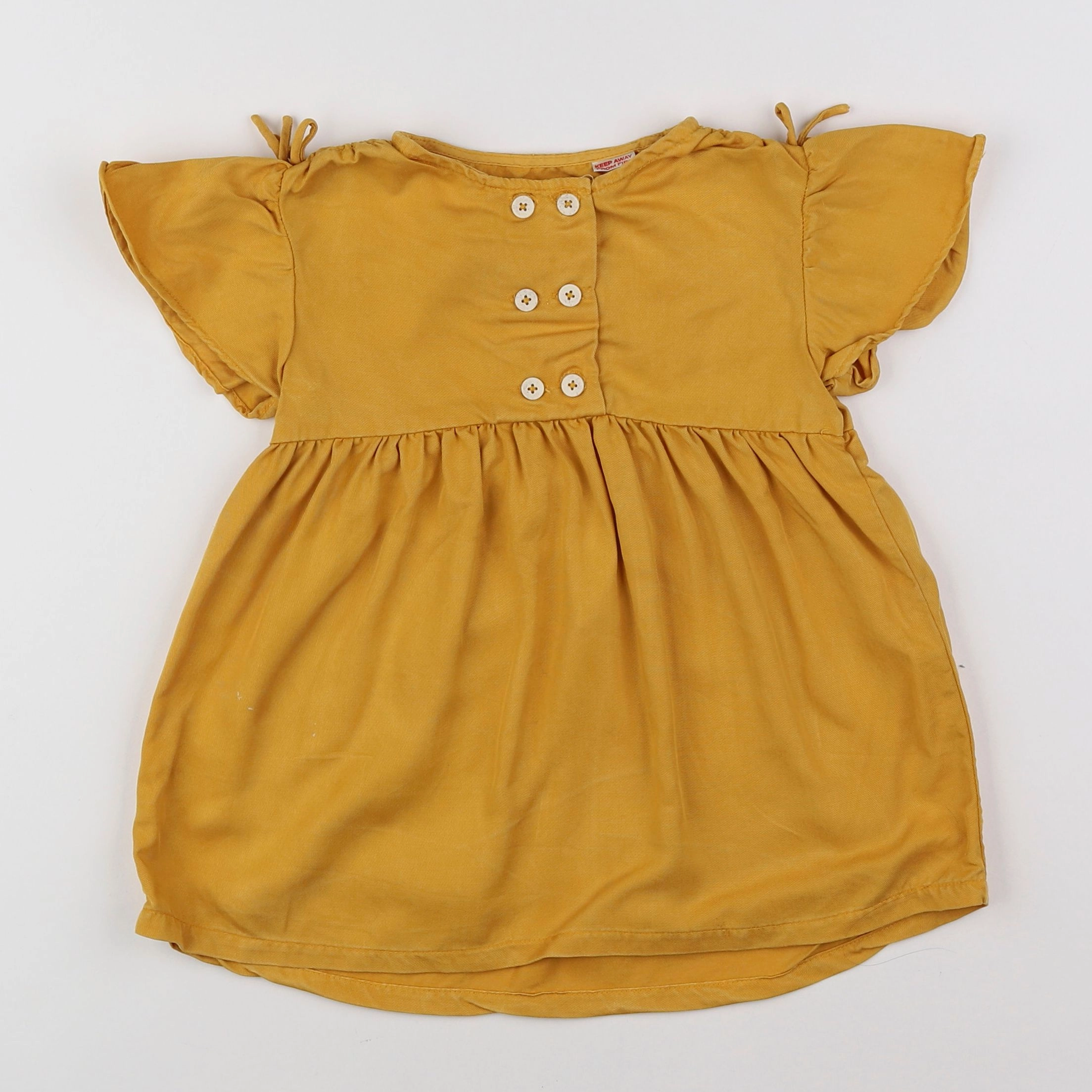 Zara - robe jaune - 18 mois à 2 ans