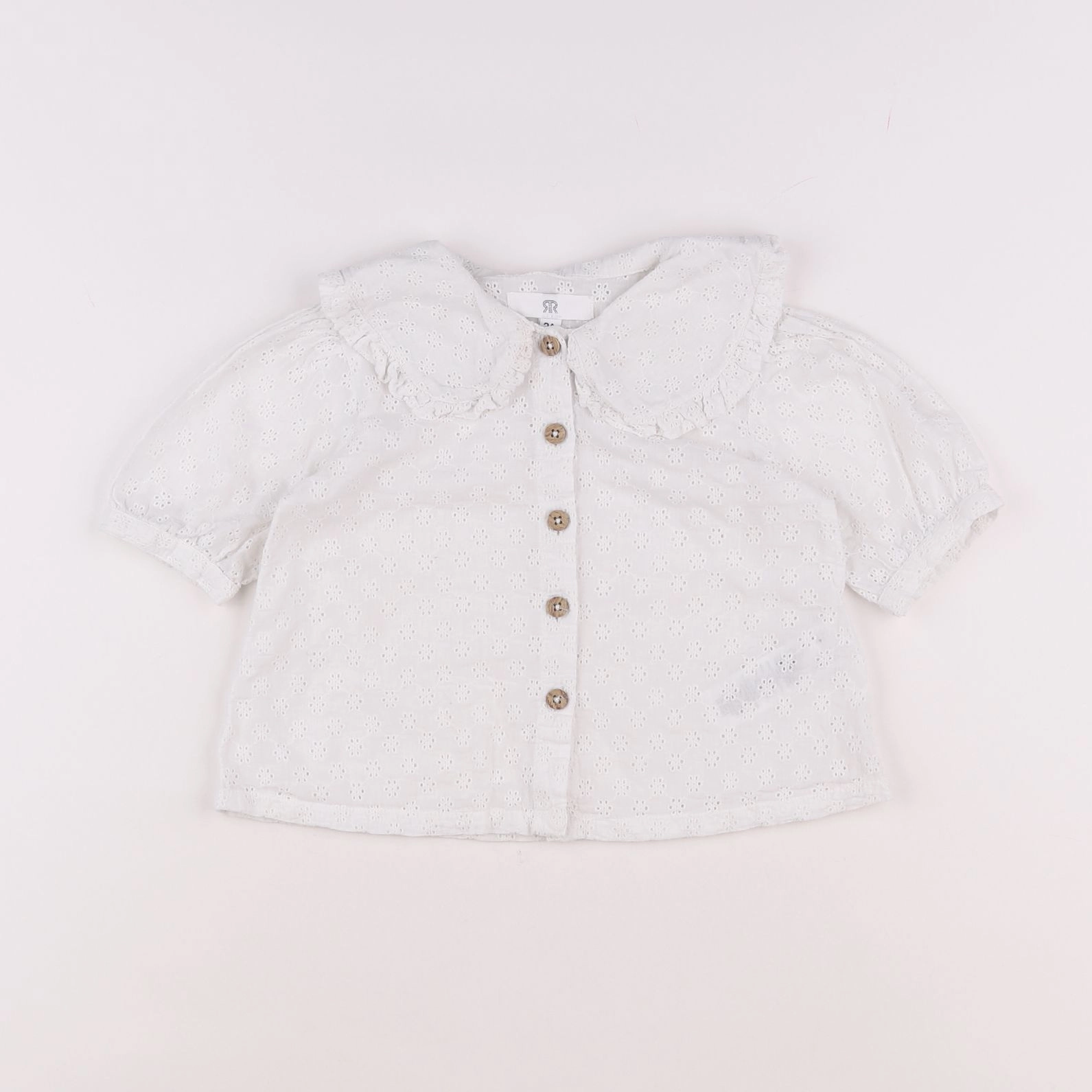 La Redoute - blouse blanc - 3 ans