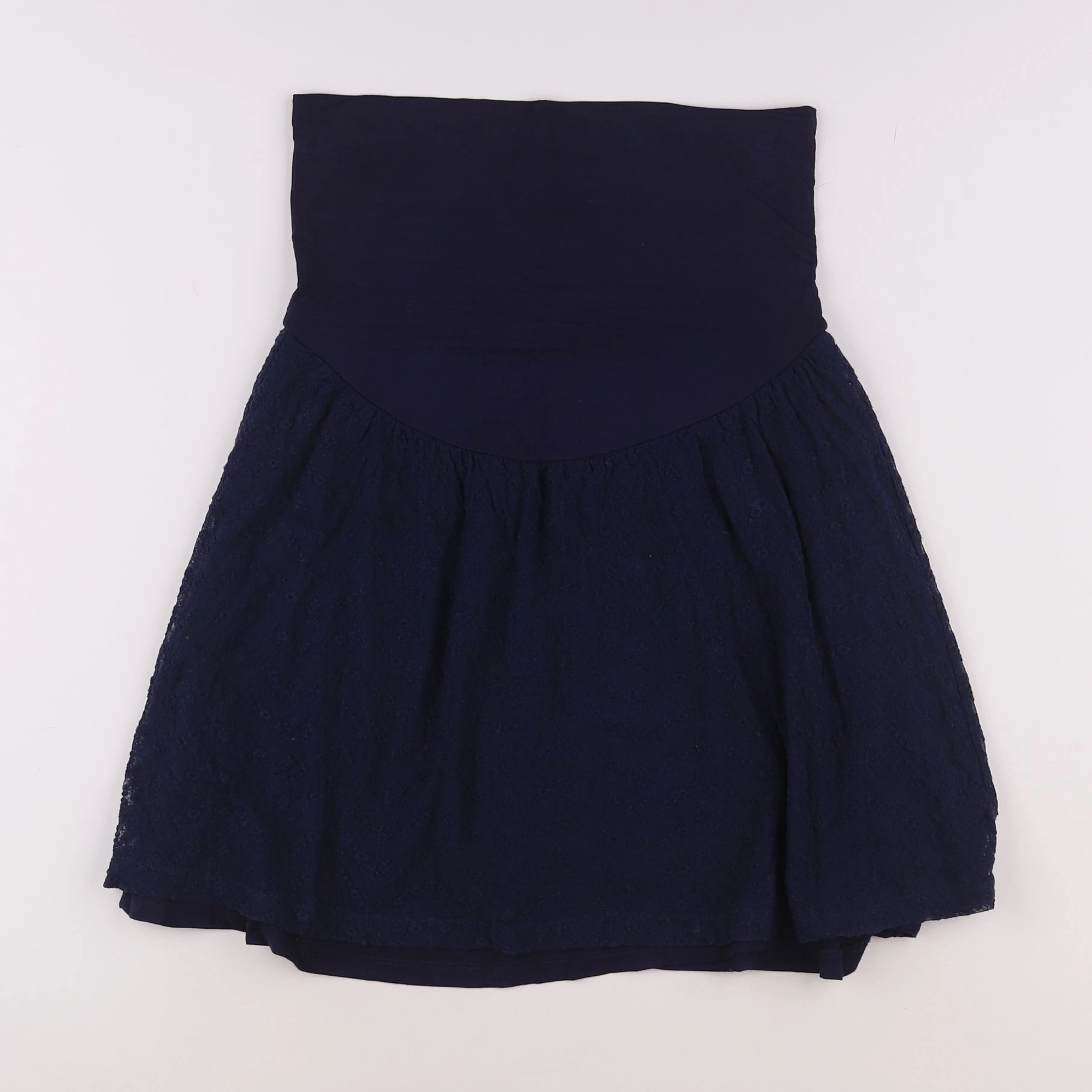 Vertbaudet - jupe grossesse bleu - 38