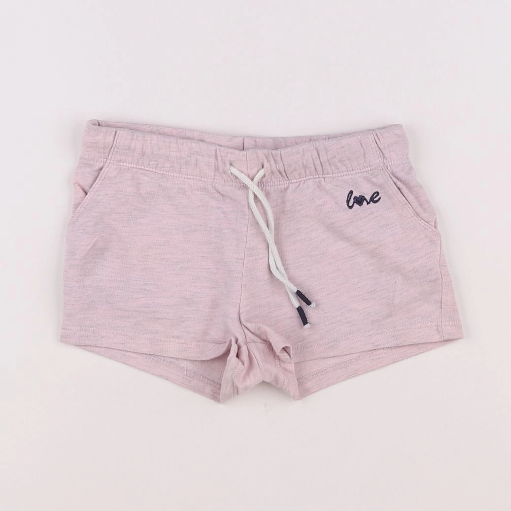 H&M - short rose - 3/4 ans