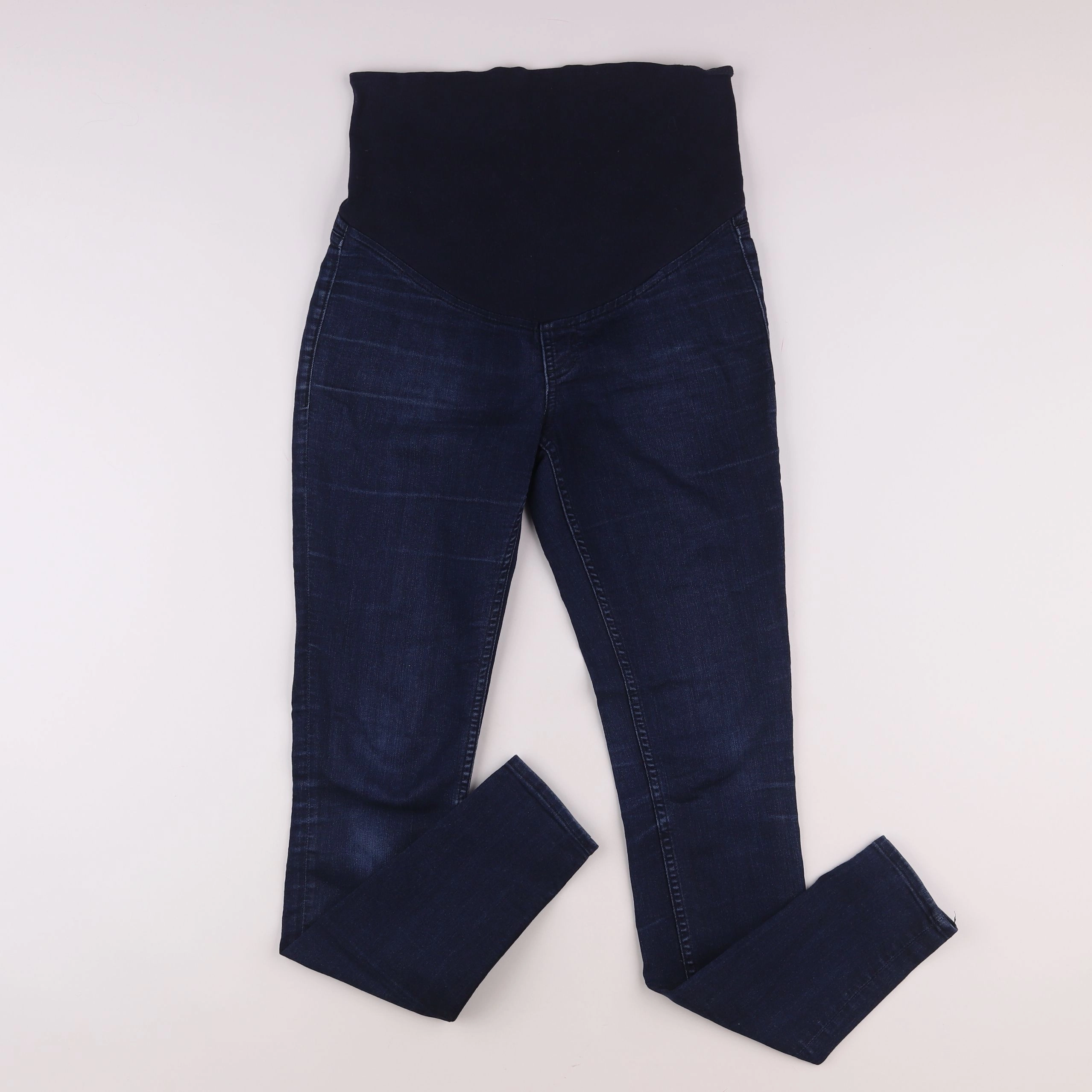 H&M - jean grossesse bleu - 34