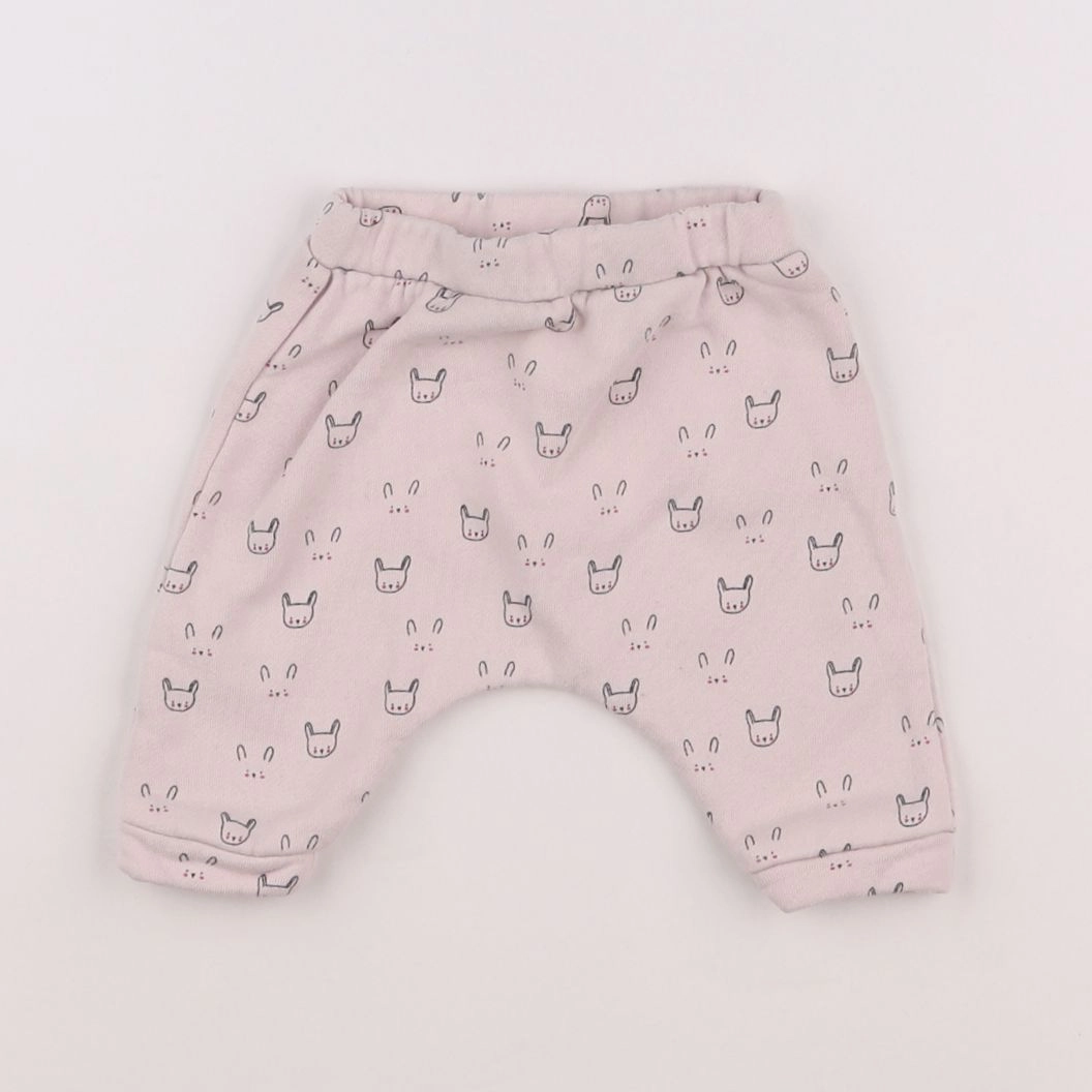 Boutchou - sarouel rose - 1 mois