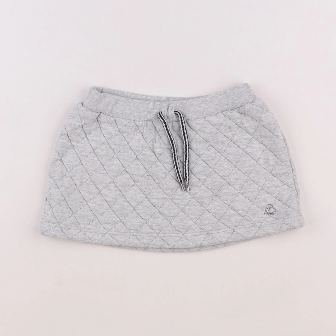 Petit Bateau - jupe gris - 3 ans