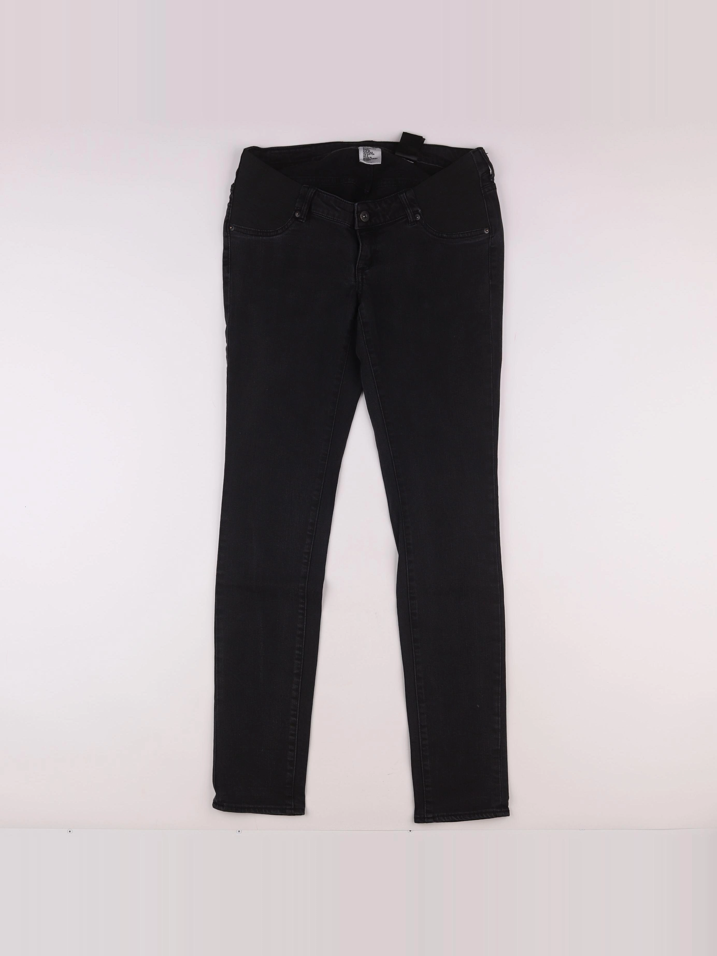 H&M - jean grossesse noir - 38