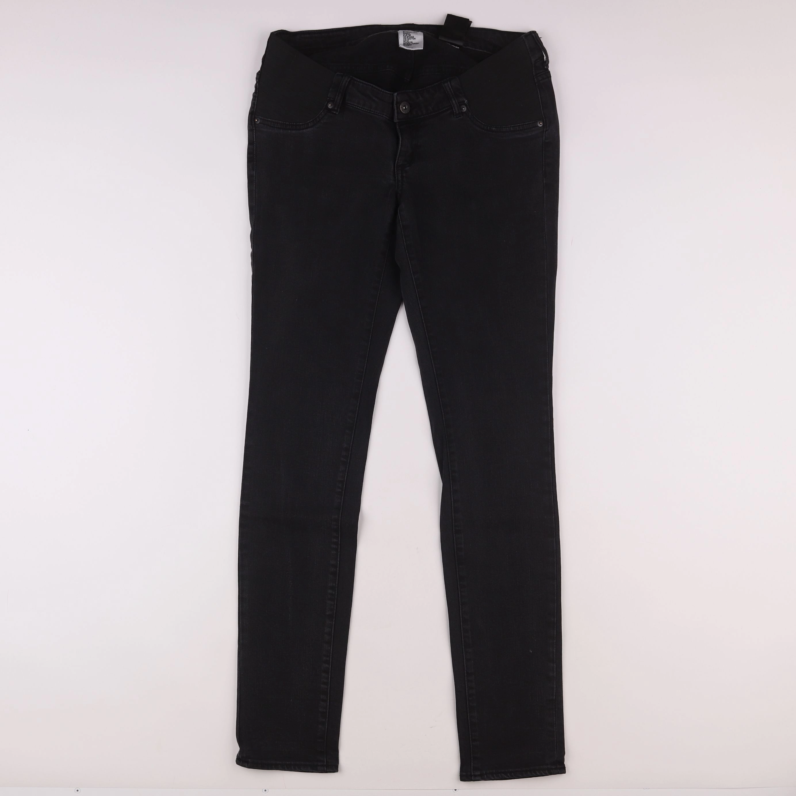 H&M - jean grossesse noir - 38