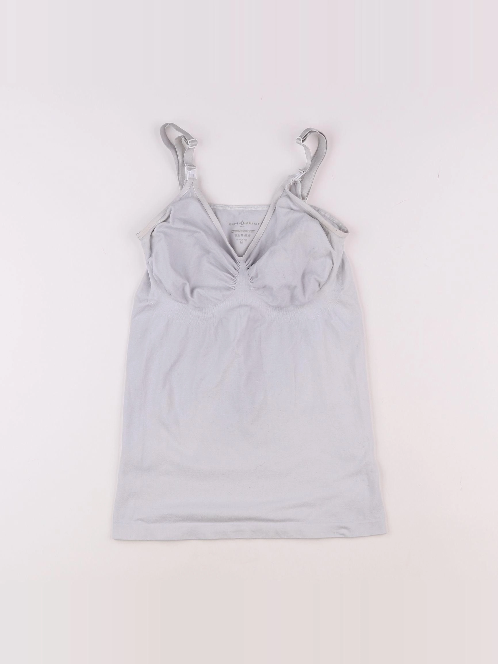 Envie de fraise - débardeur grossesse gris - 38