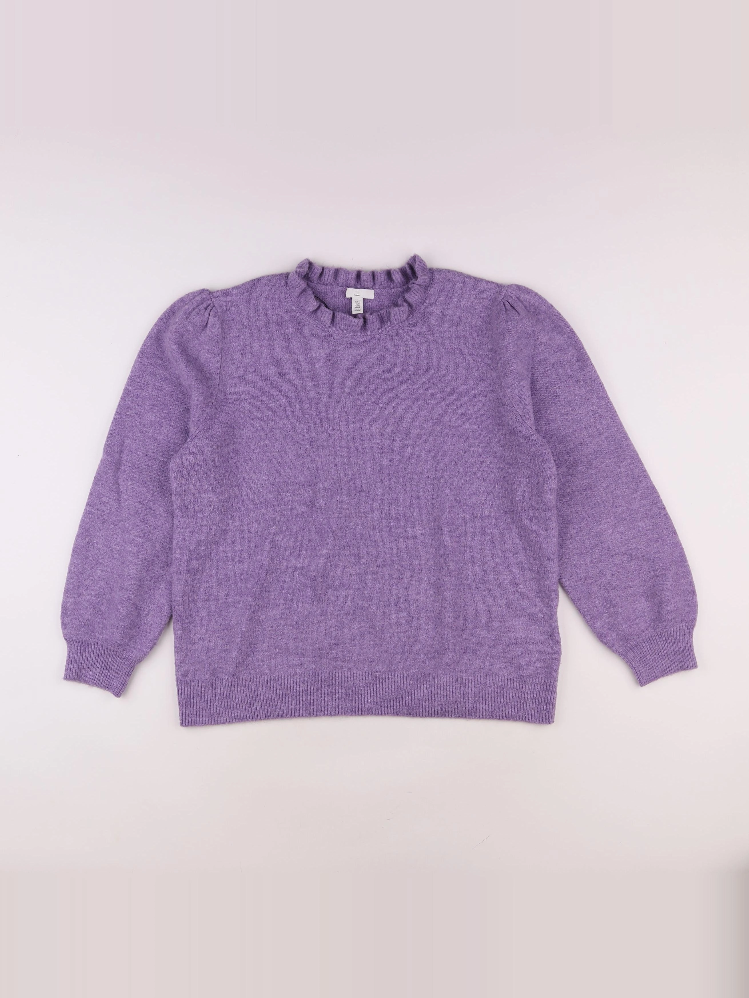 H&M - pull grossesse violet - 38 à 40