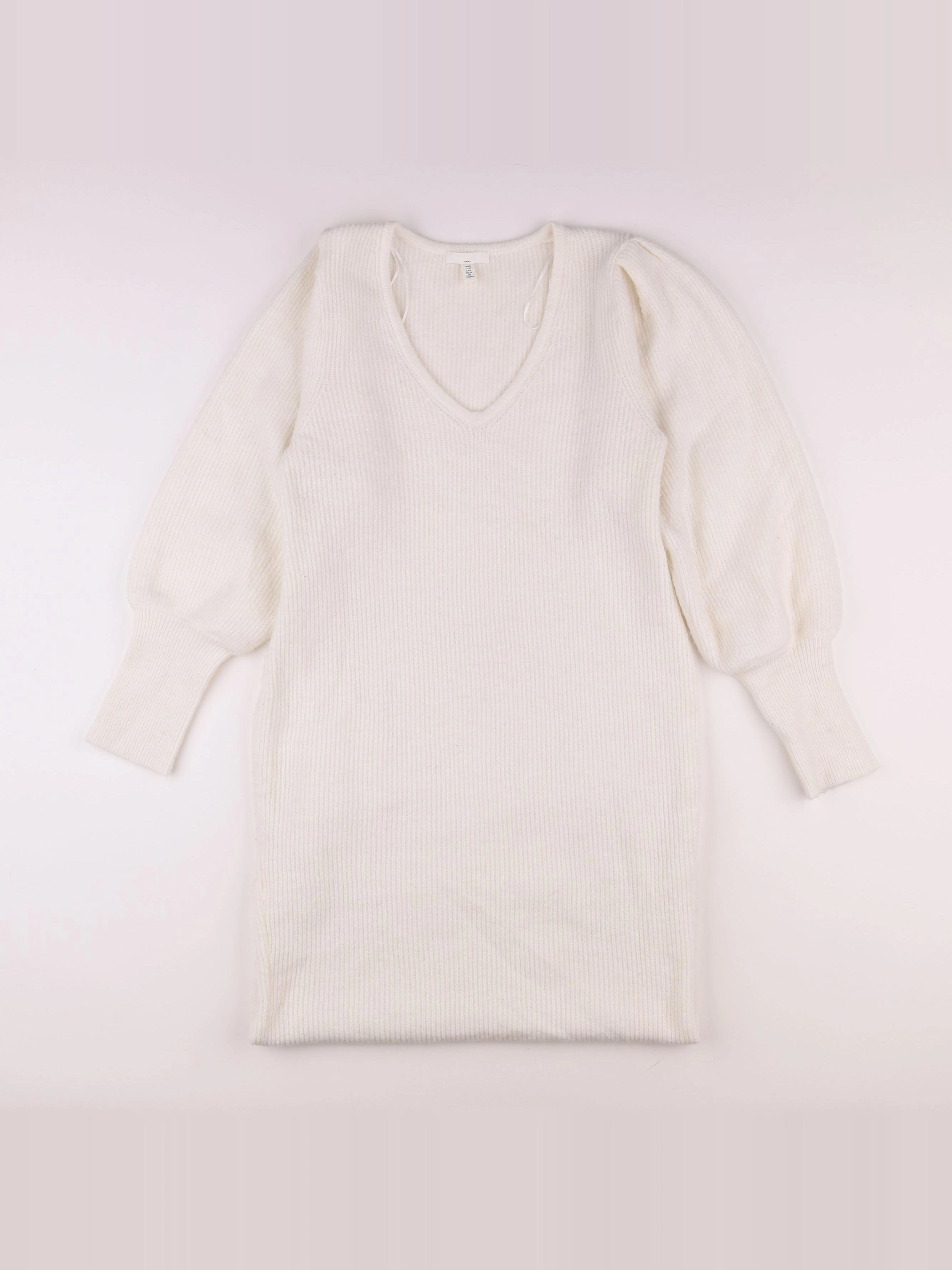 H&M - robe grossesse beige - 40 à 42