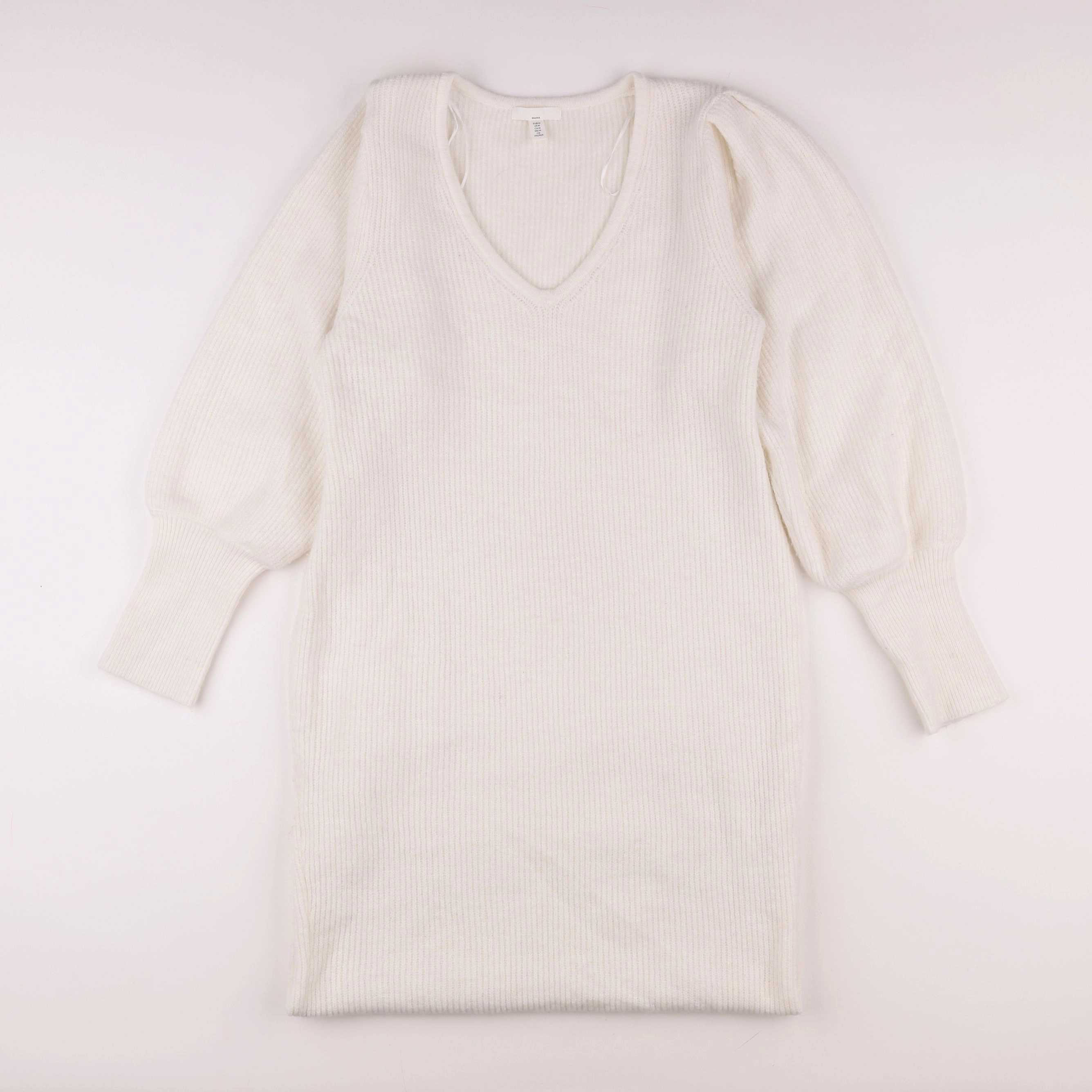 H&M - robe grossesse beige - 40 à 42