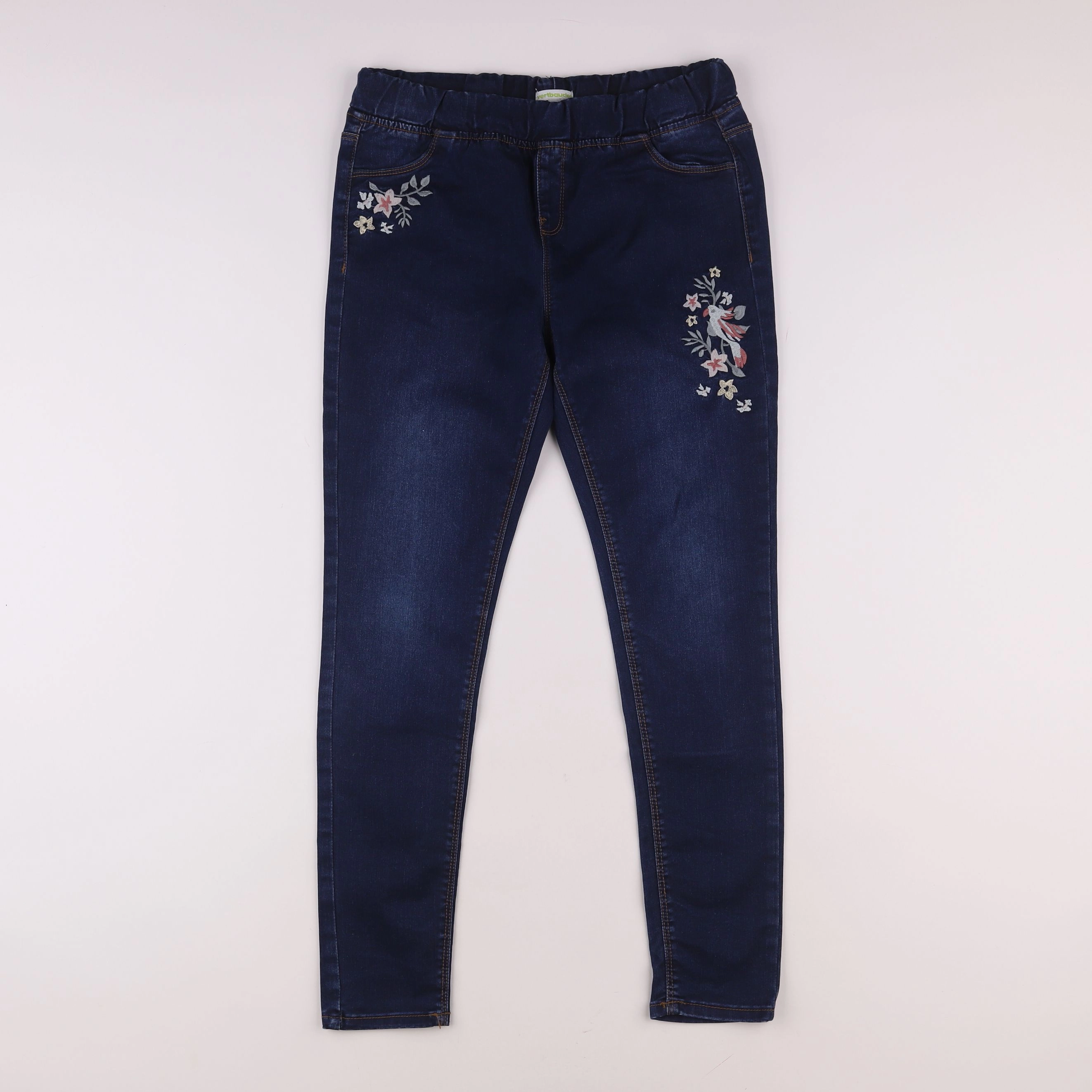 Vertbaudet - jegging bleu - 12 ans