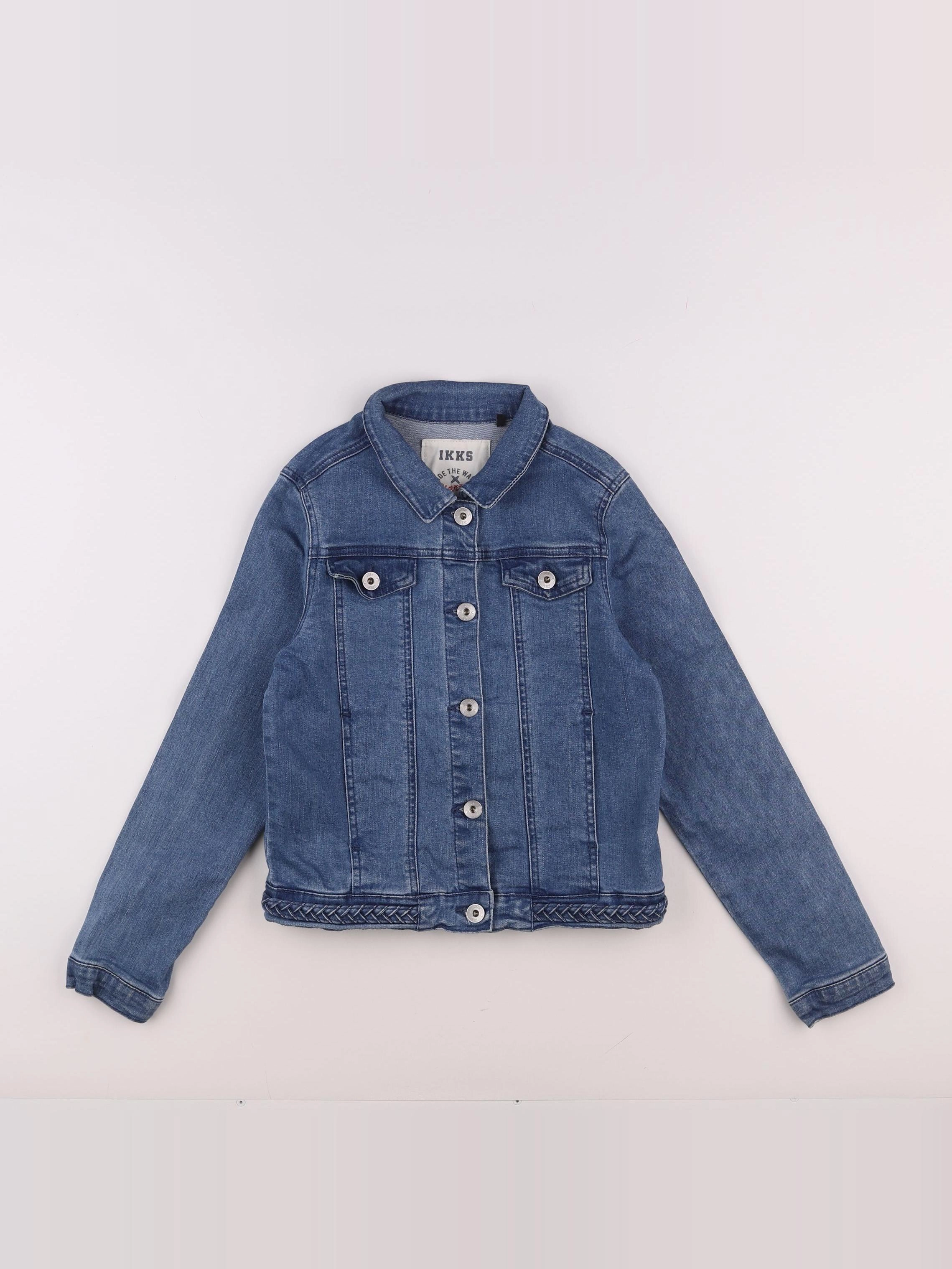 IKKS - veste bleu - 10 ans