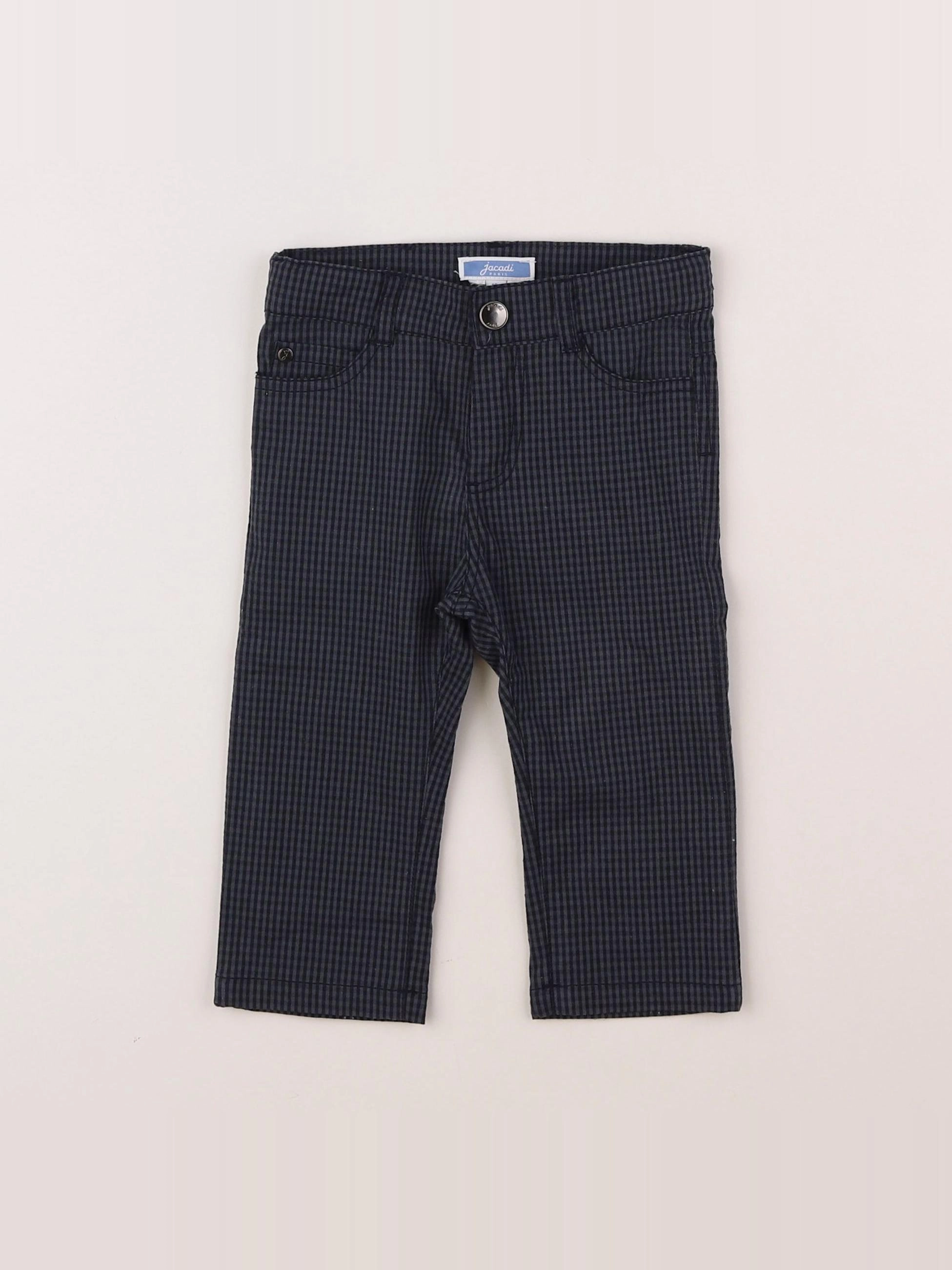 Jacadi - pantalon bleu - 12 mois
