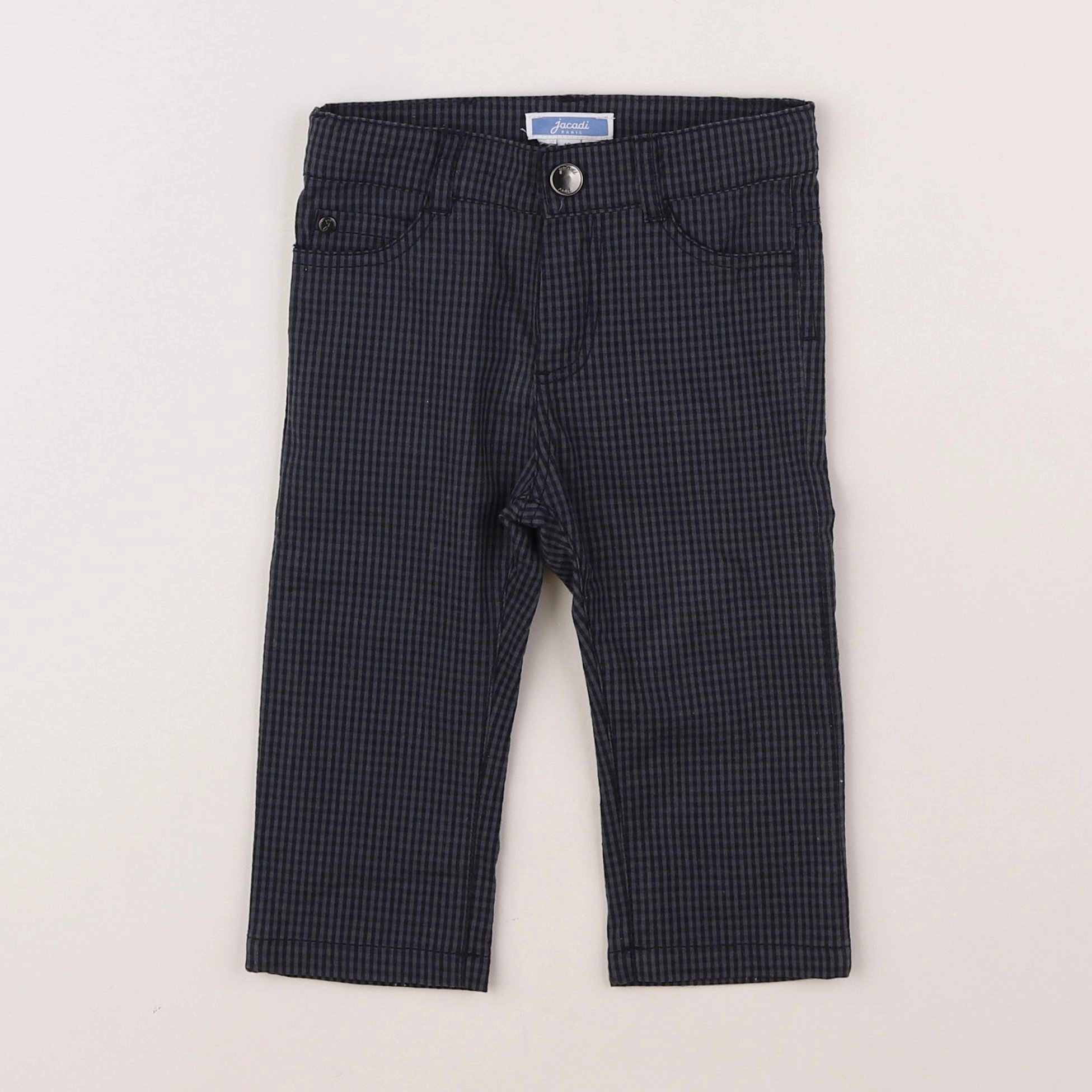 Jacadi - pantalon bleu - 12 mois