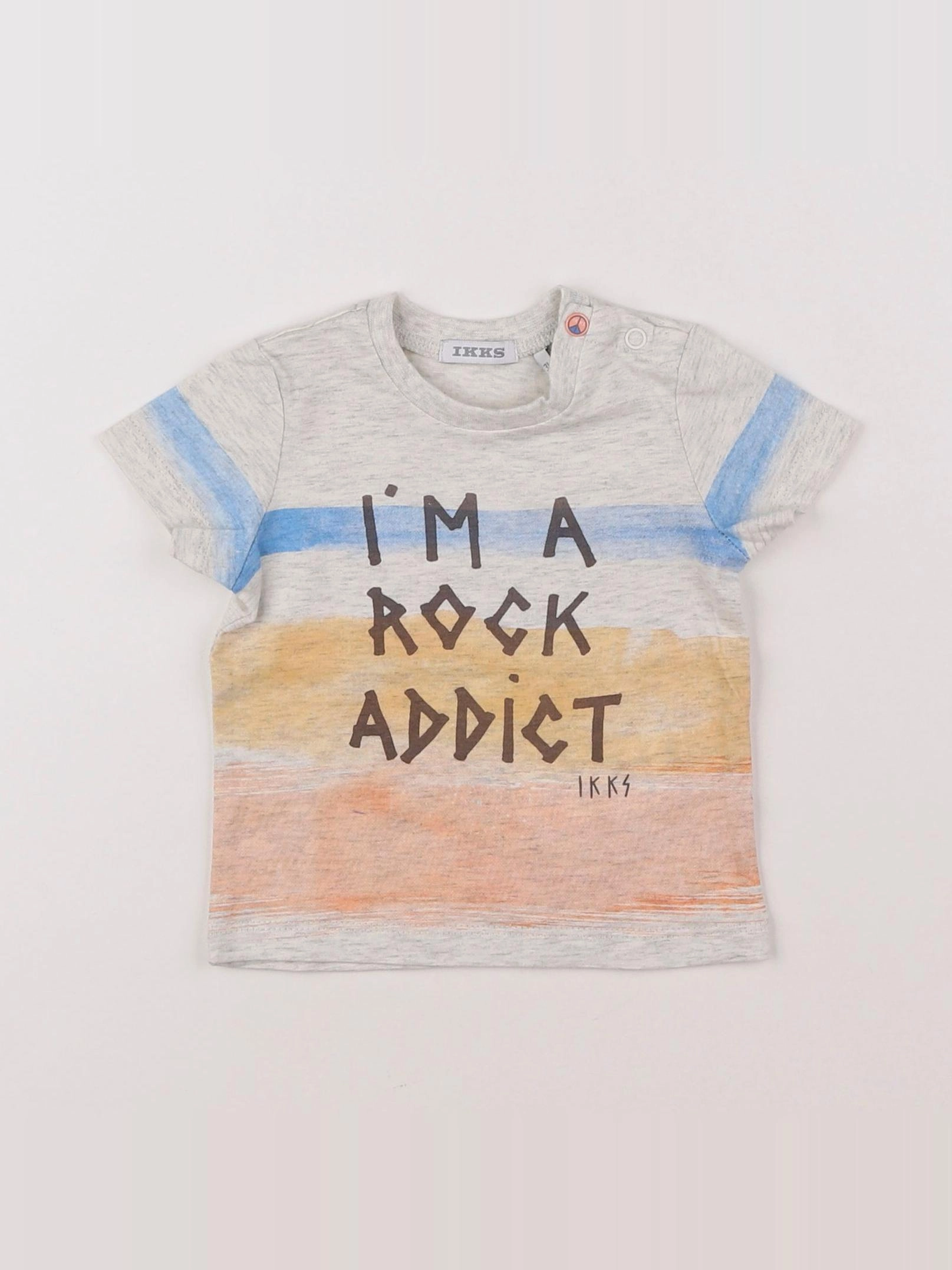 IKKS - tee-shirt multicolore - 3 mois