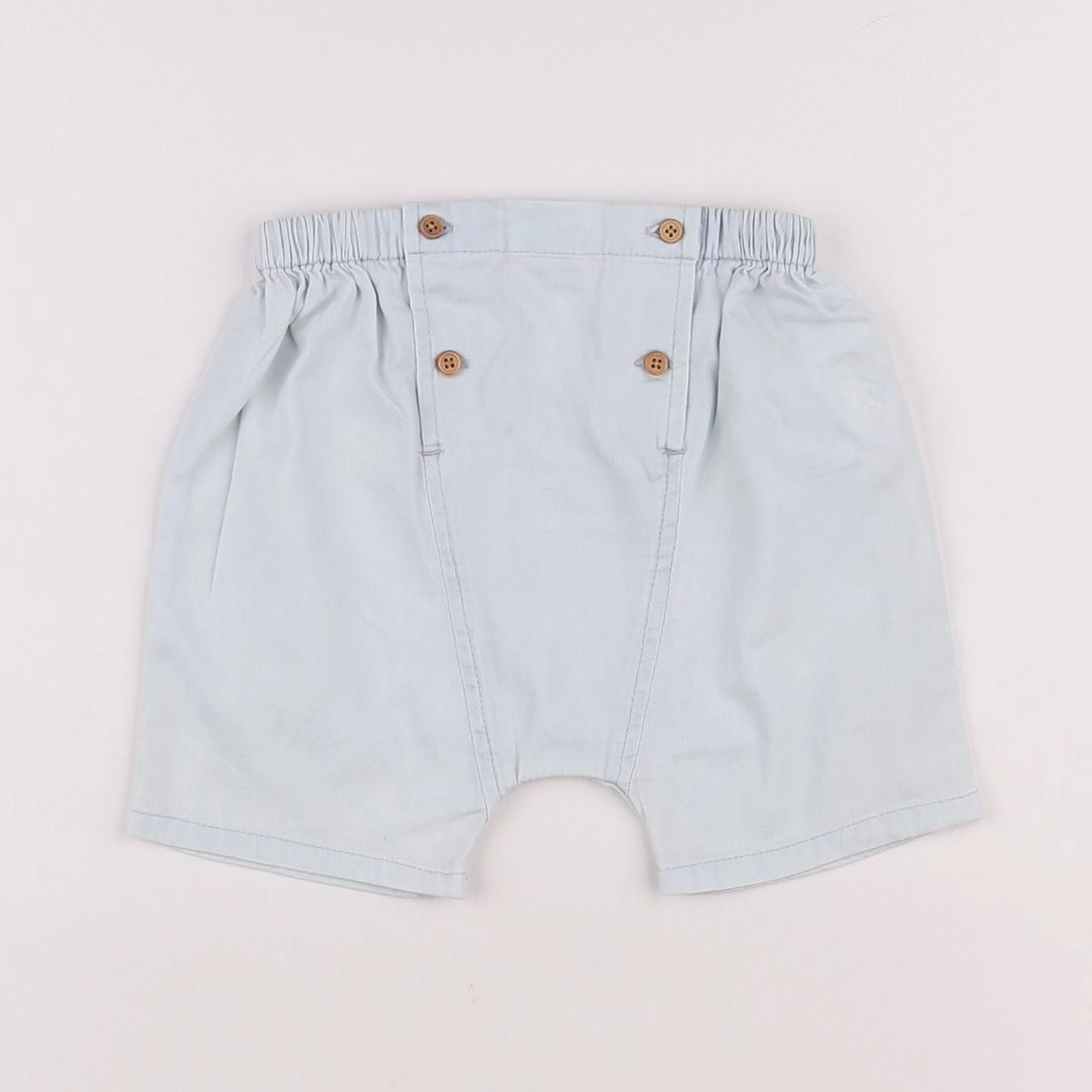 Boutchou - short bleu - 9 mois