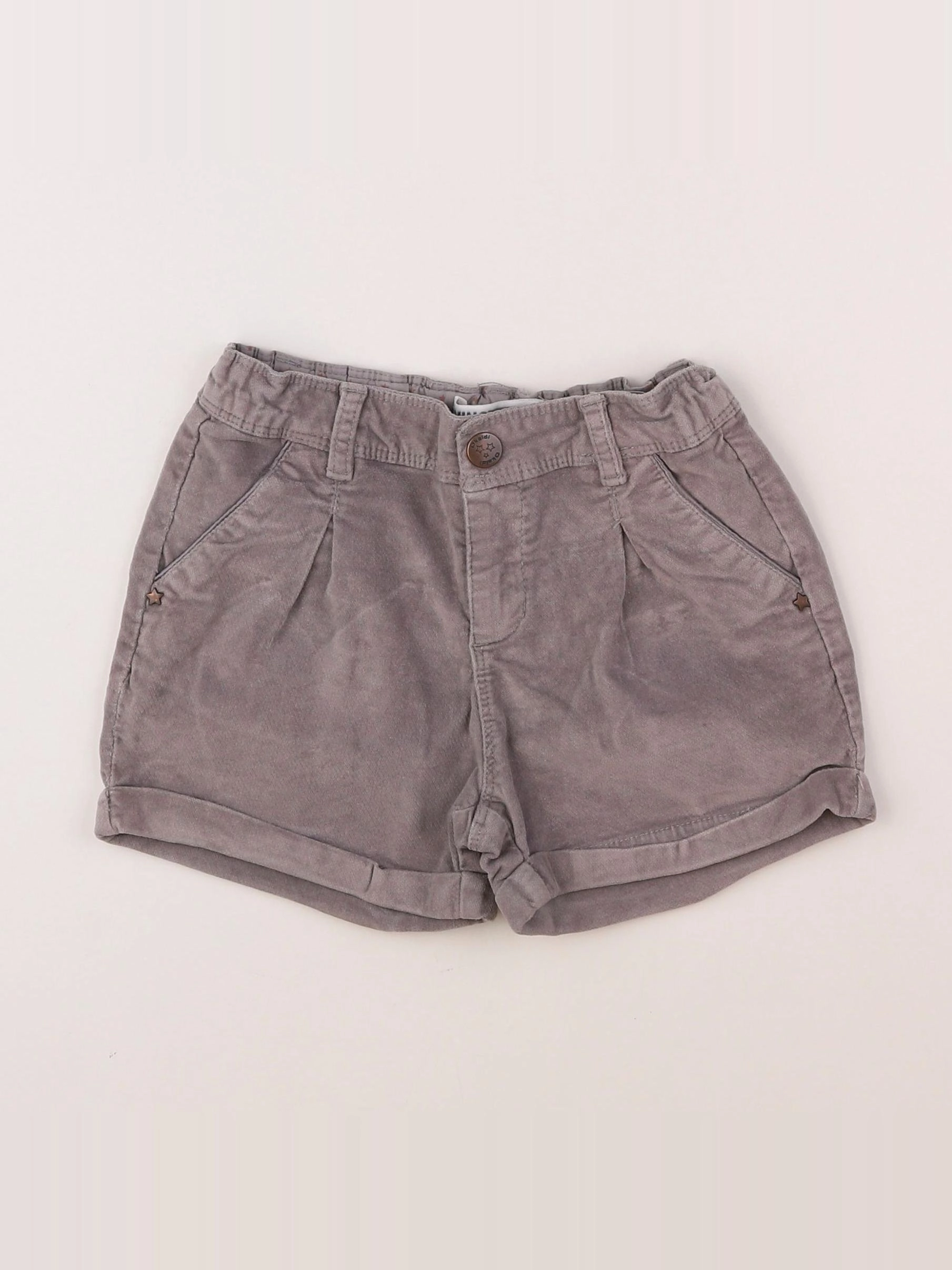 Okaidi - short gris - 7 ans