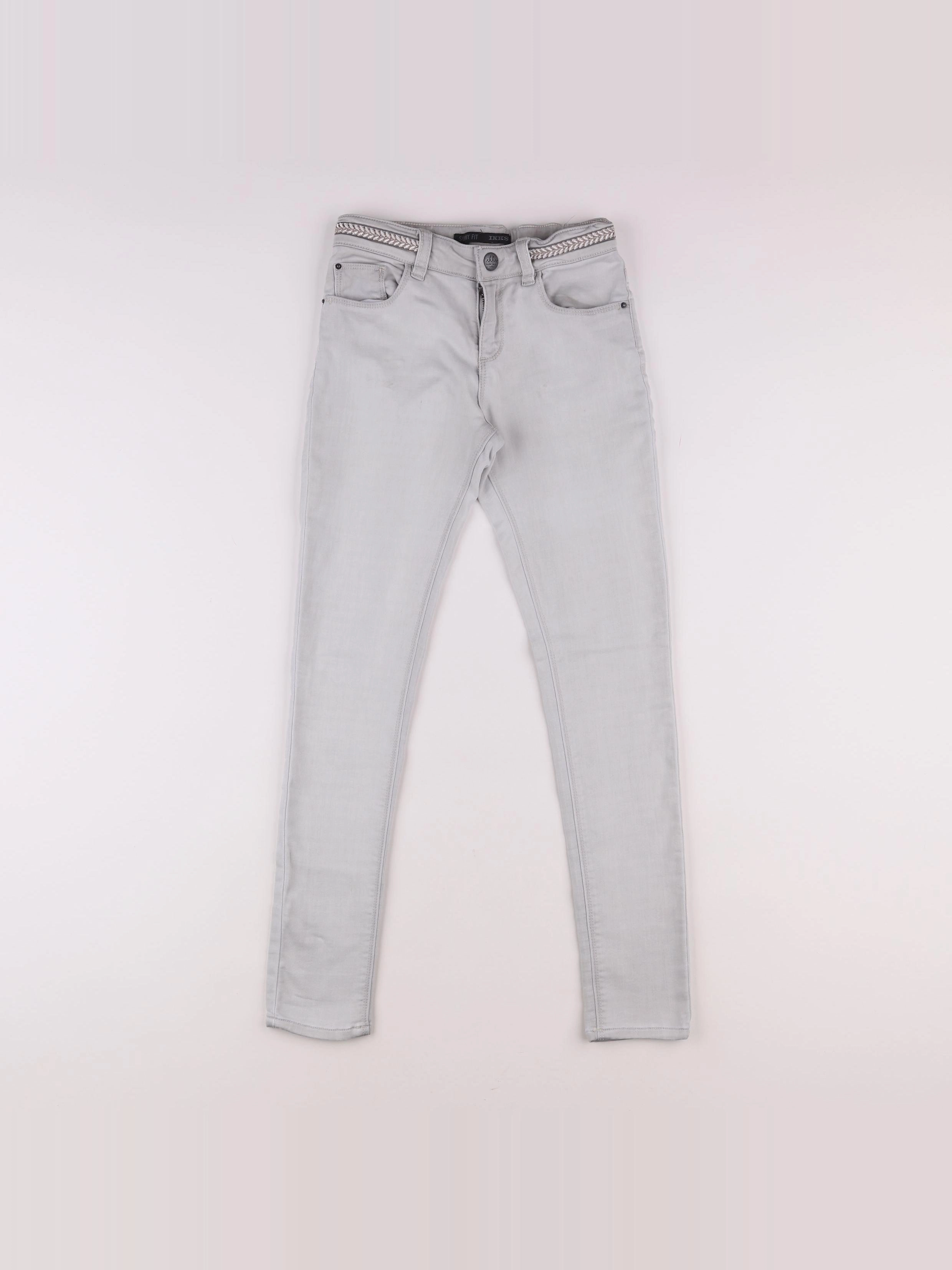 IKKS - pantalon gris - 10 ans