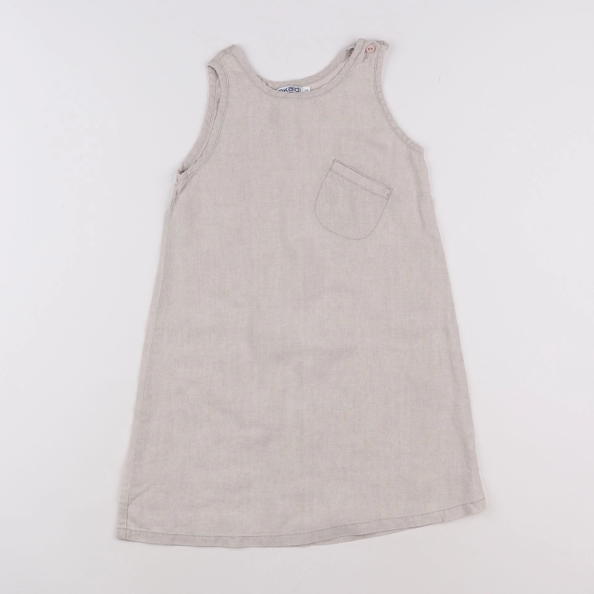 Okaidi - robe beige - 6 ans
