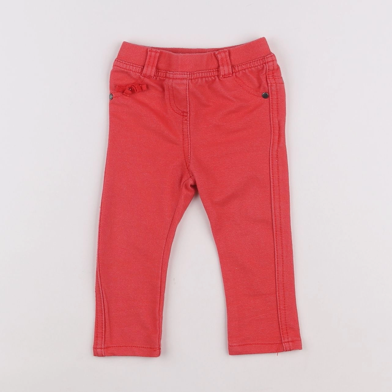 Vertbaudet - jegging rose - 6 mois