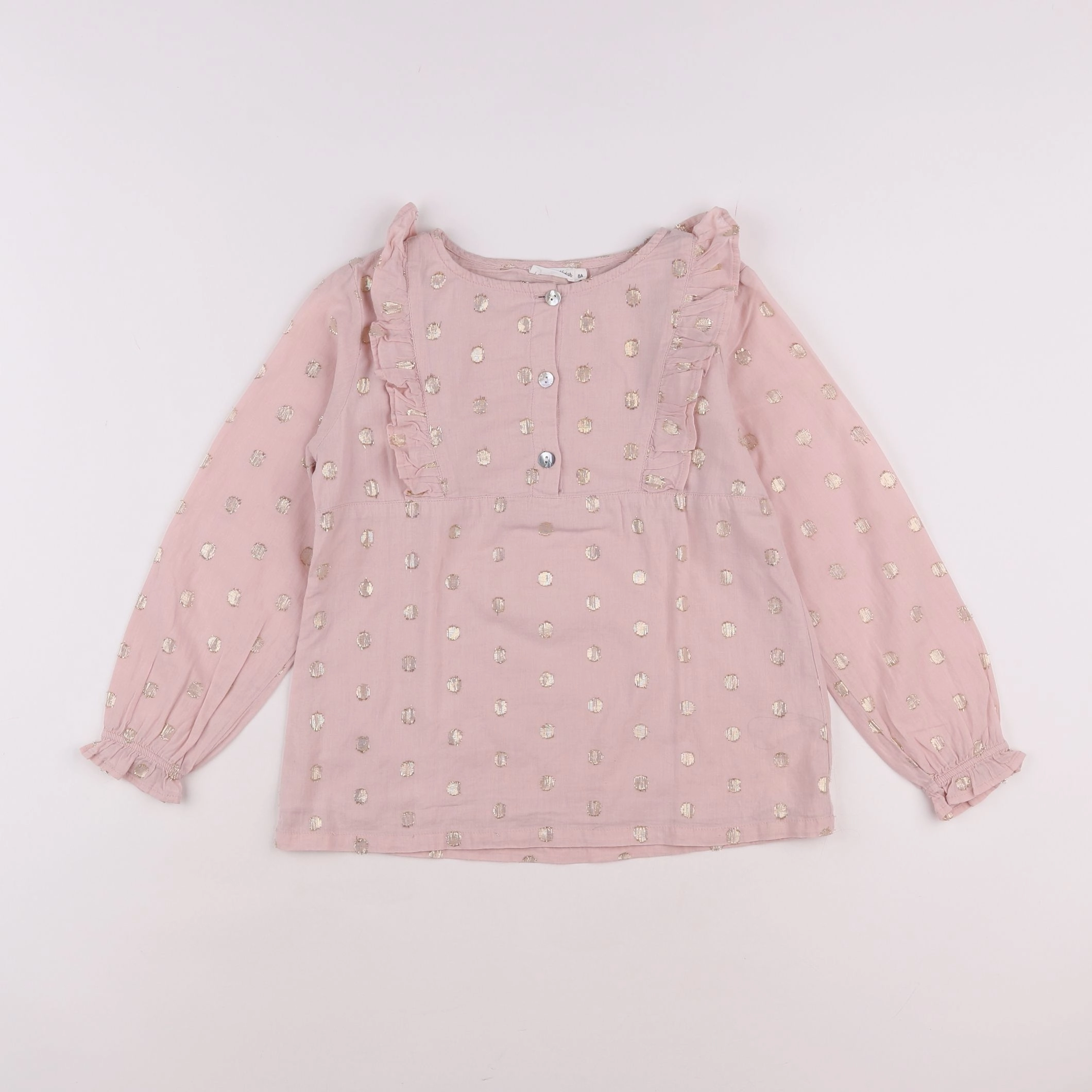 Eden & Victor - blouse rose - 8 ans