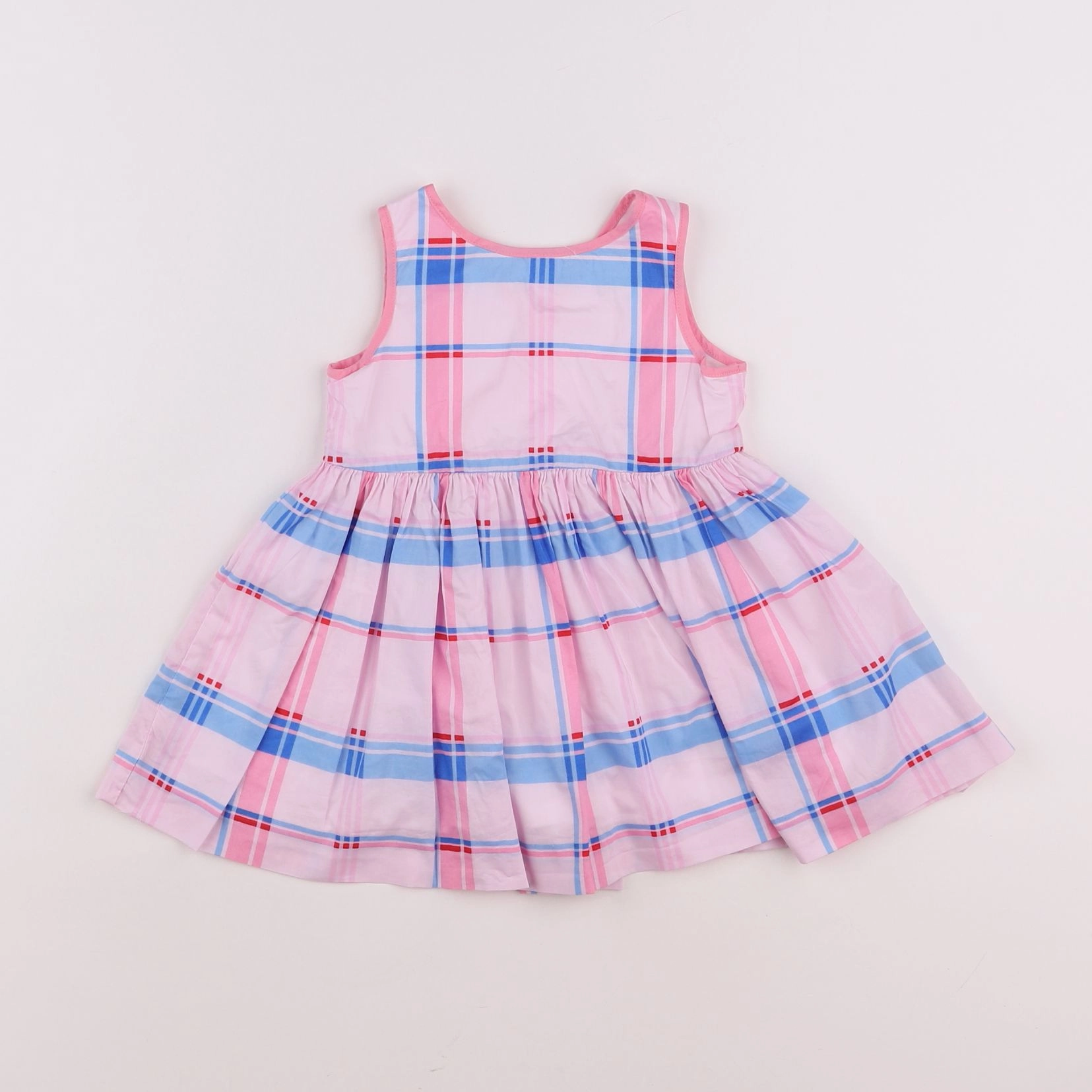 Jacadi - robe bleu, rose - 12 mois