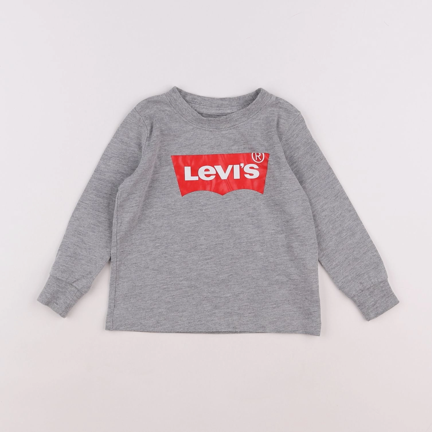 Levi's - tee-shirt gris, rouge - 12 mois