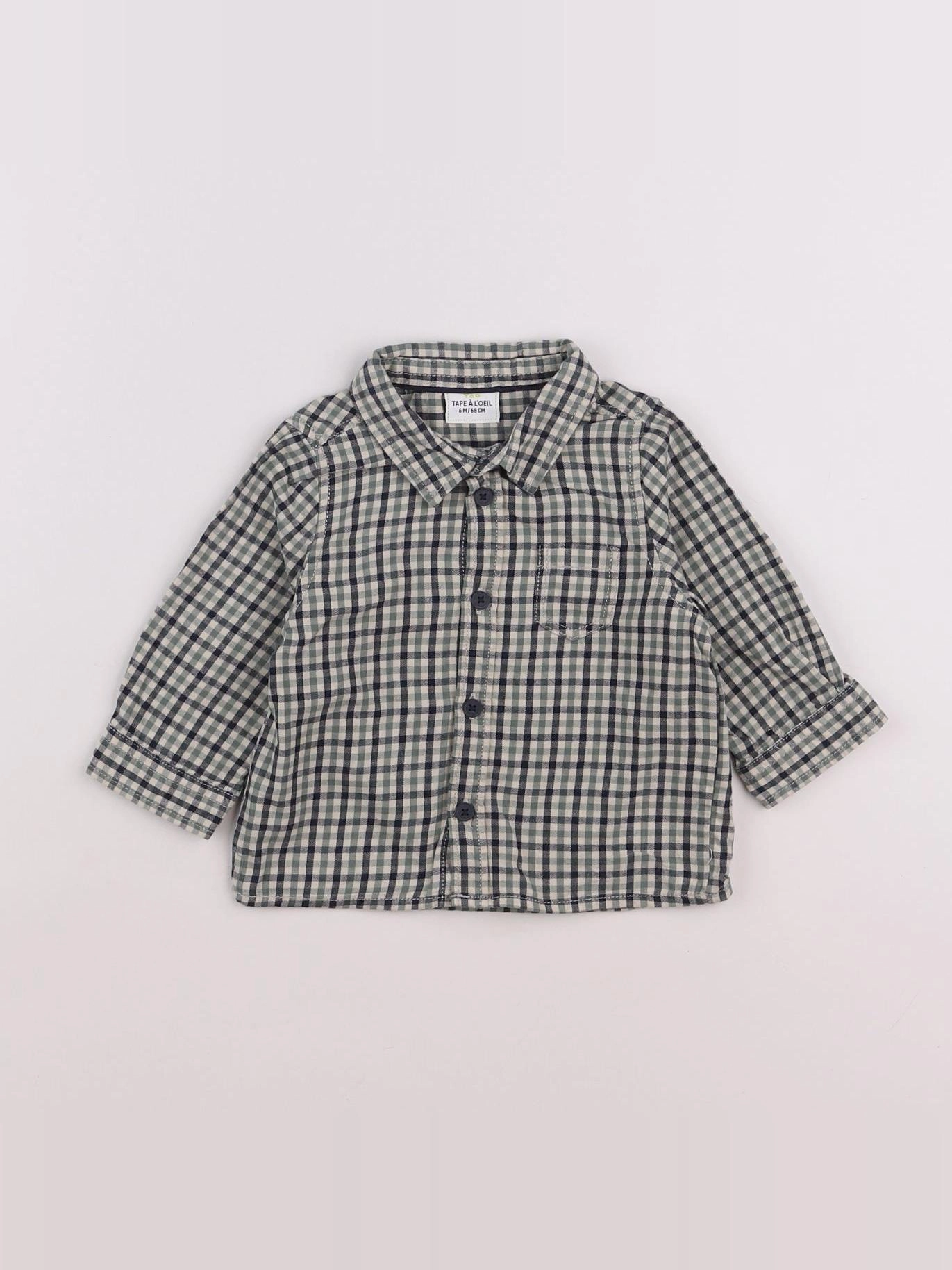 Tape à l'oeil - chemise multicolore - 6 mois
