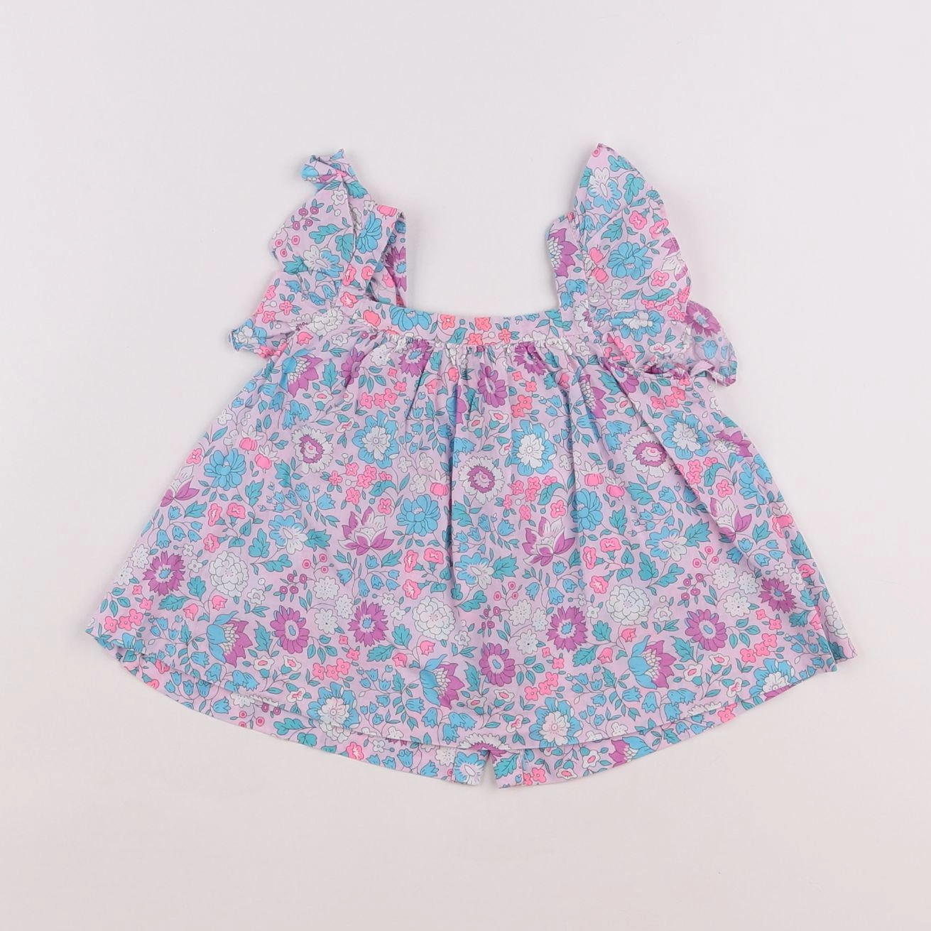 Jacadi - blouse liberty multicolore - 12 mois
