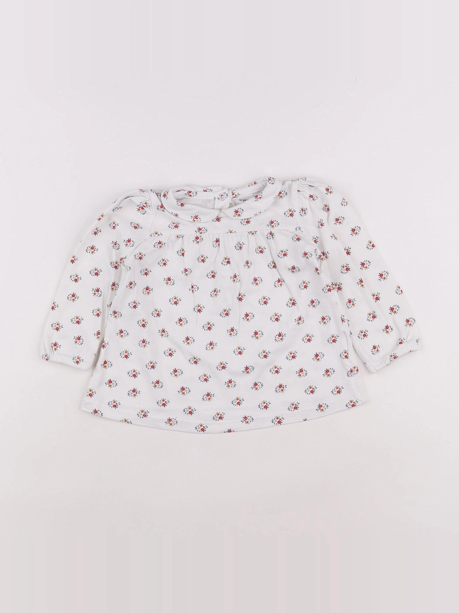 Boutchou - tee-shirt blanc - 18 mois