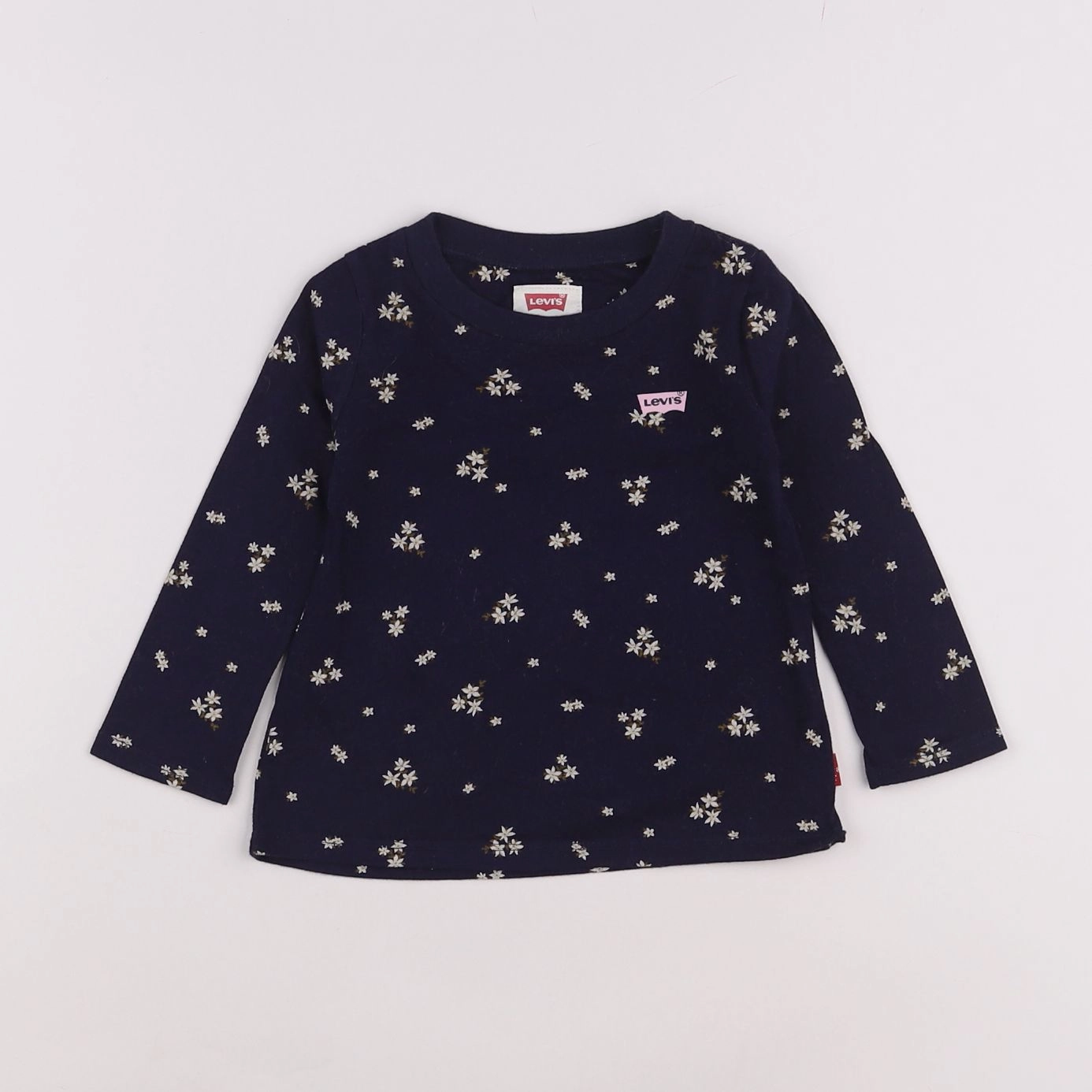 Levi's - tee-shirt bleu - 12 mois