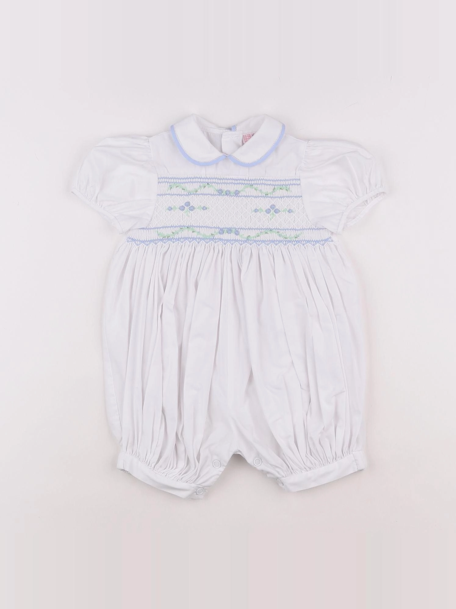 Jacadi - combinaison blanc - 6 mois