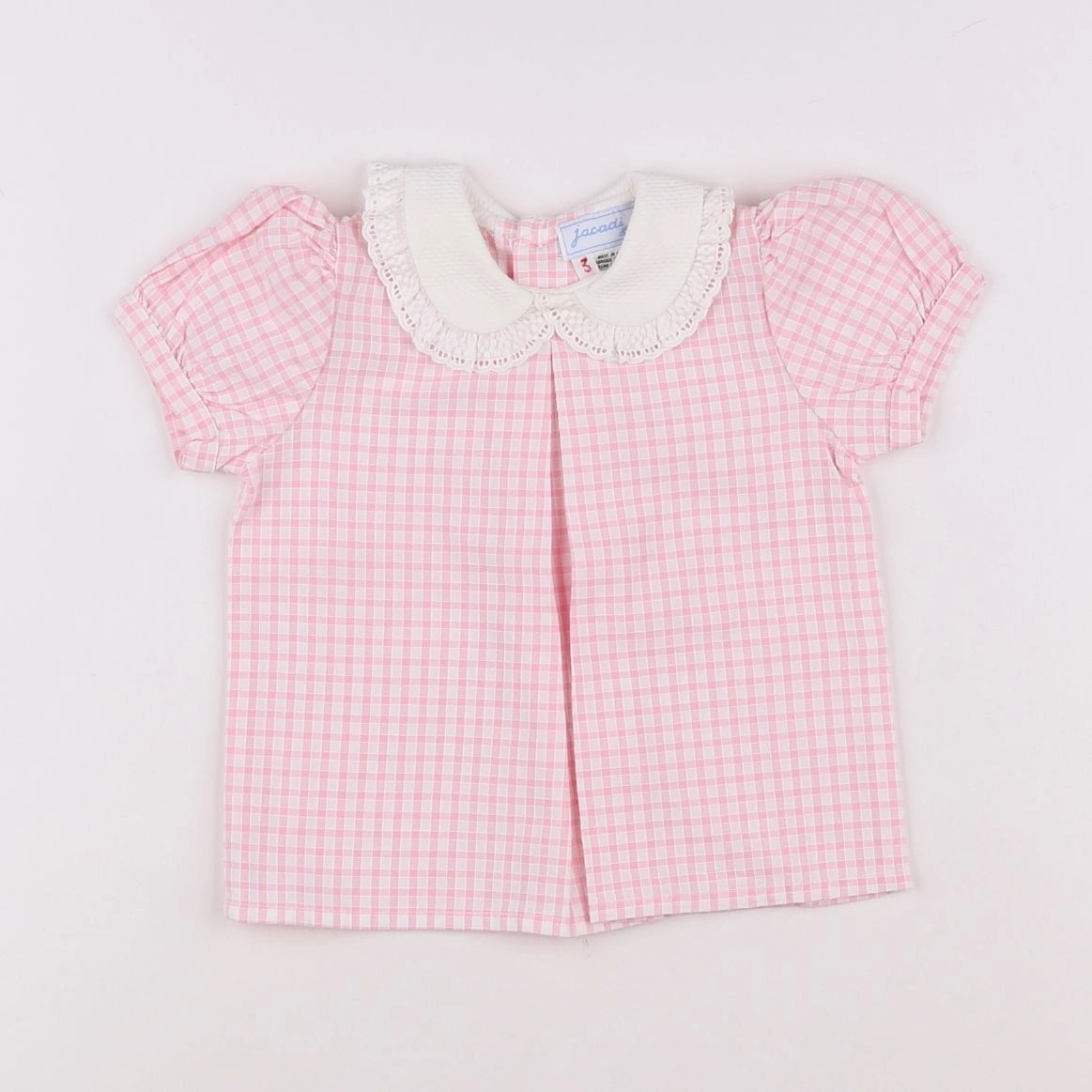 Jacadi - blouse rose - 3 mois