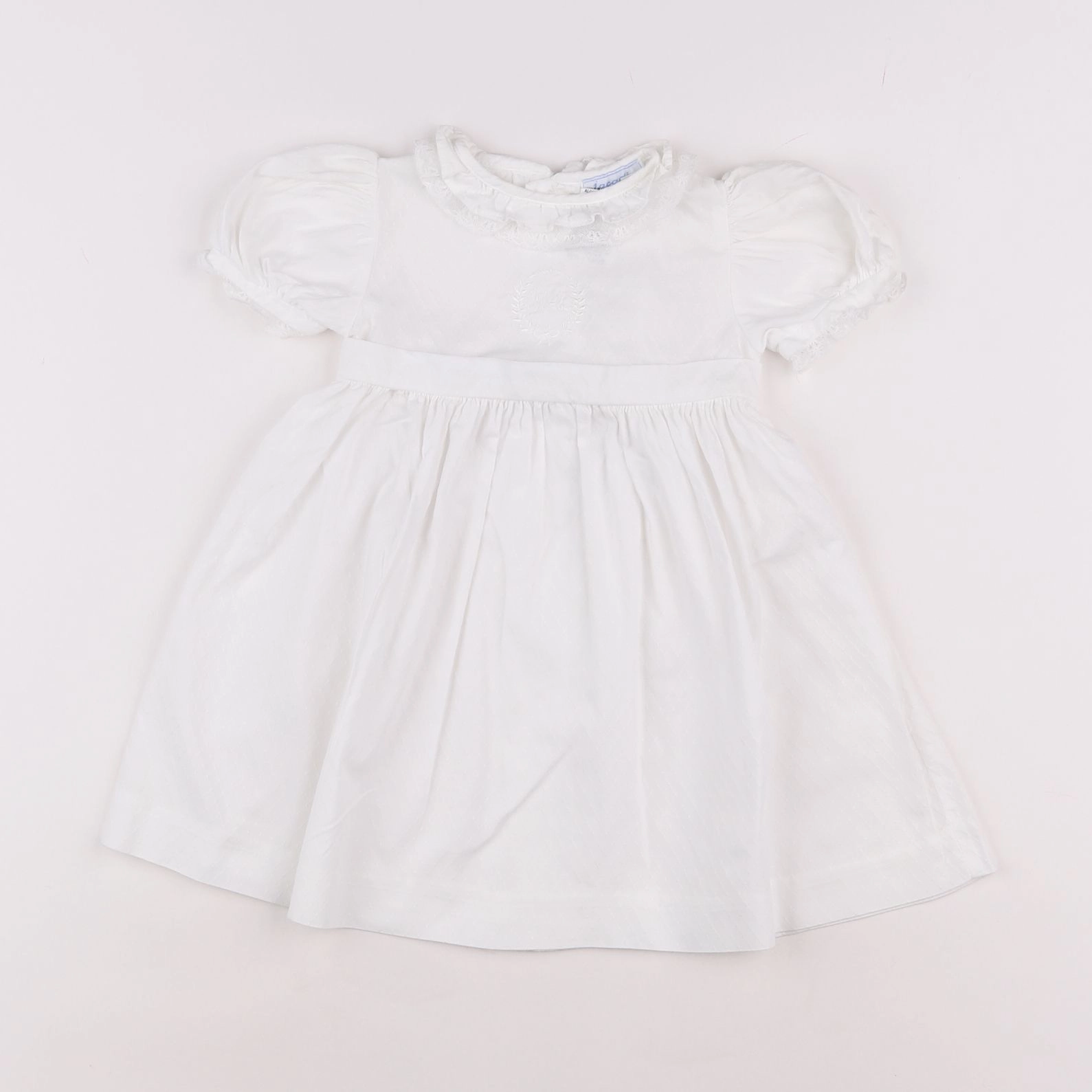 Jacadi - robe blanc - 6 mois