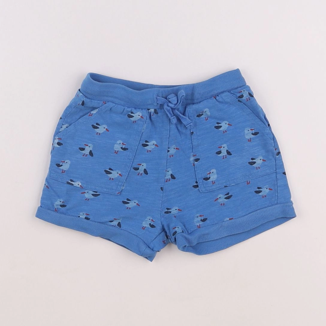 Boutchou - short bleu - 2 ans