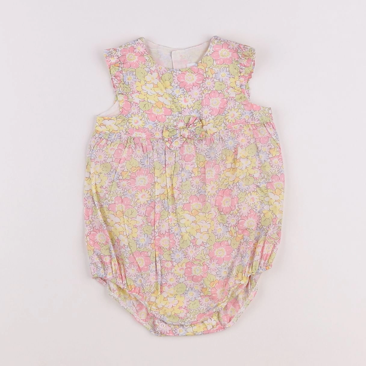 Jacadi - combinaison liberty multicolore - 3 mois