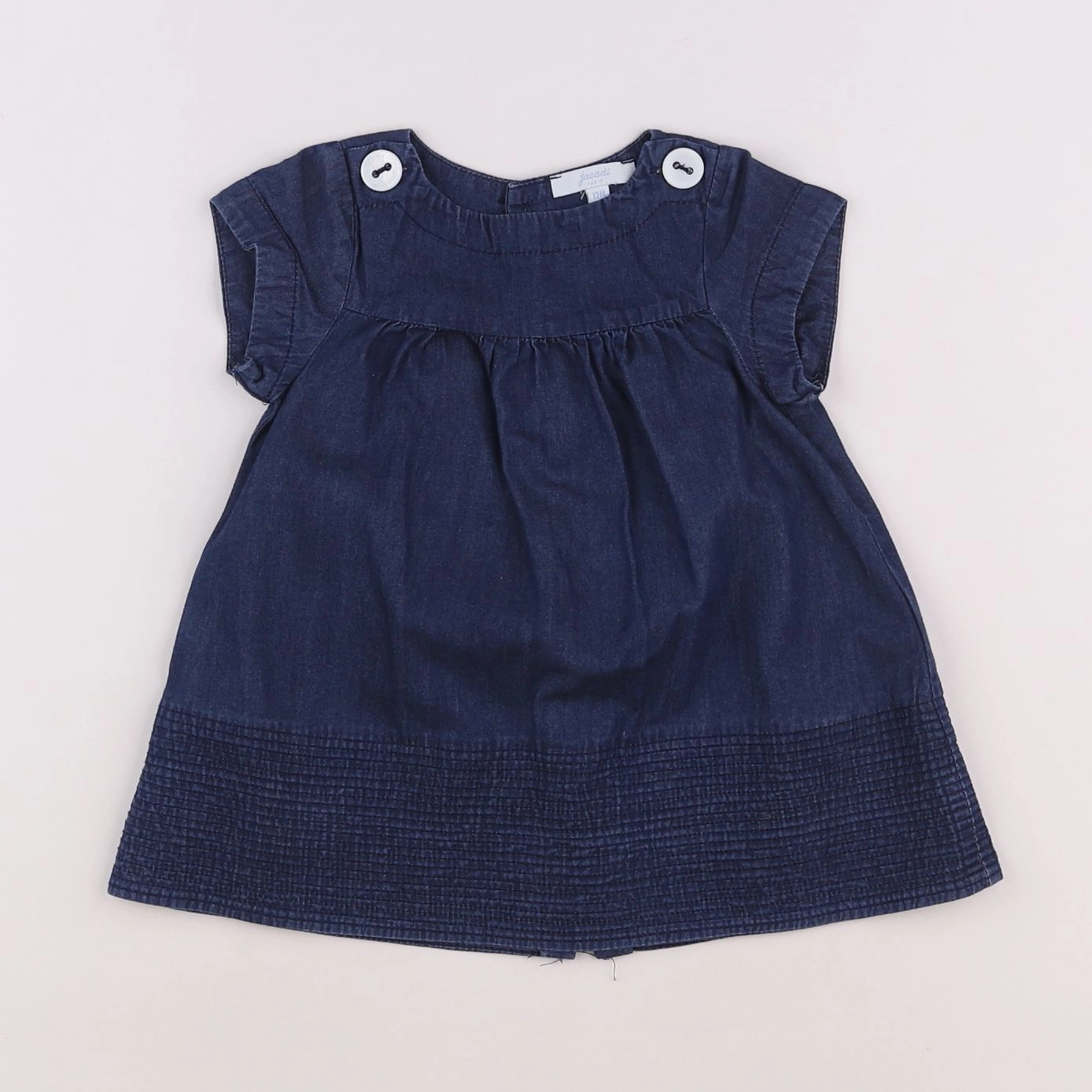 Jacadi - robe bleu - 12 mois