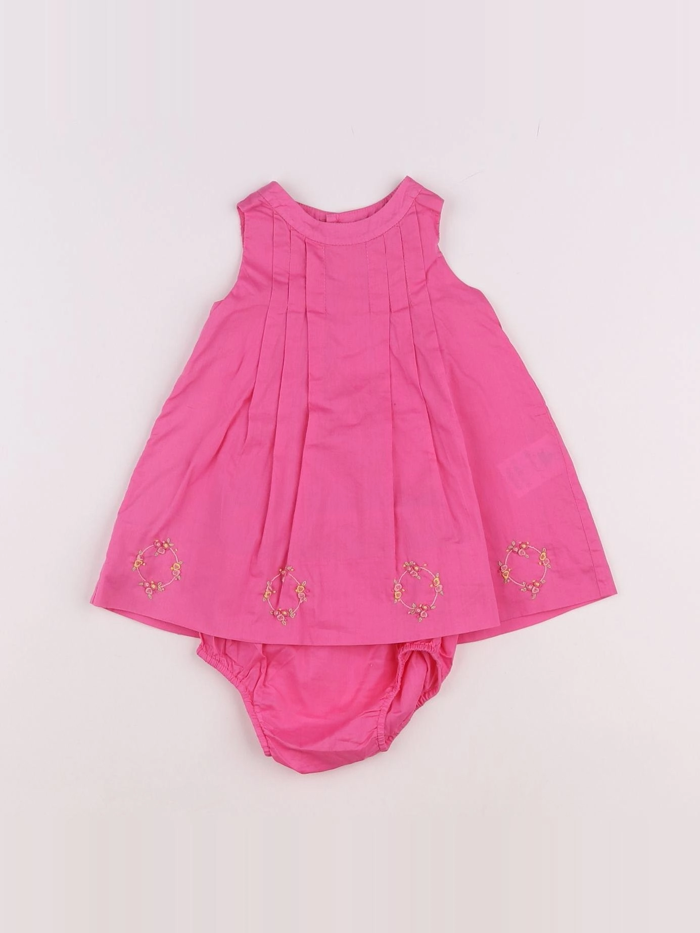 Jacadi - robe rose - 3 mois