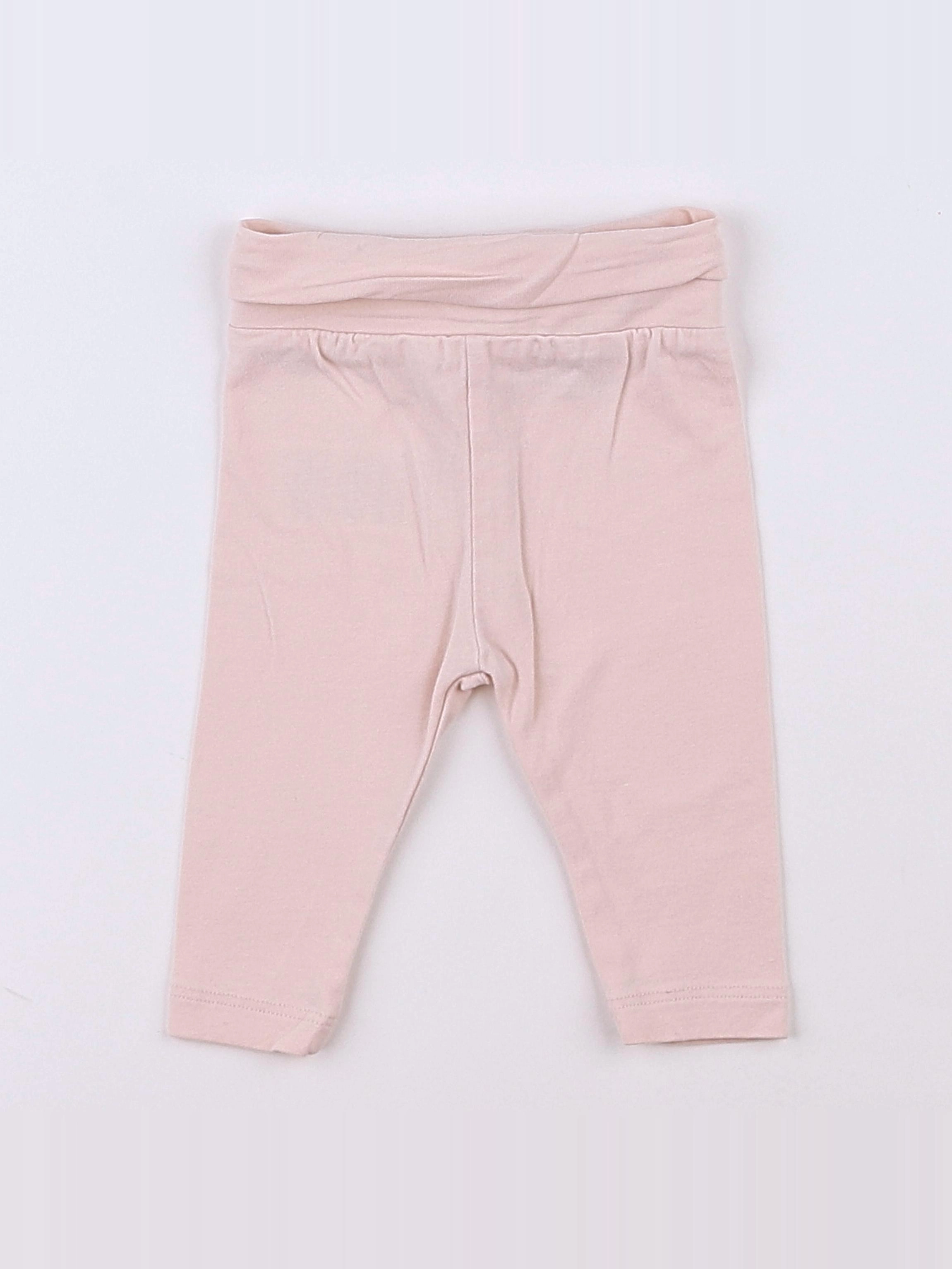 Vertbaudet - legging rose - 1 mois