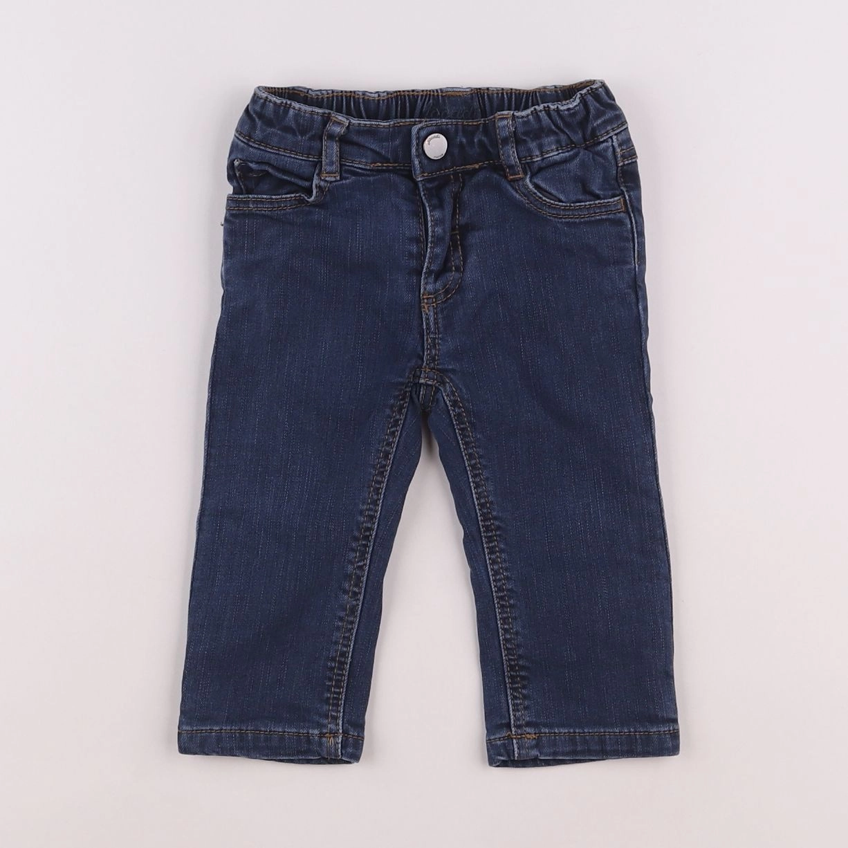 Jacadi - jean bleu - 12 mois