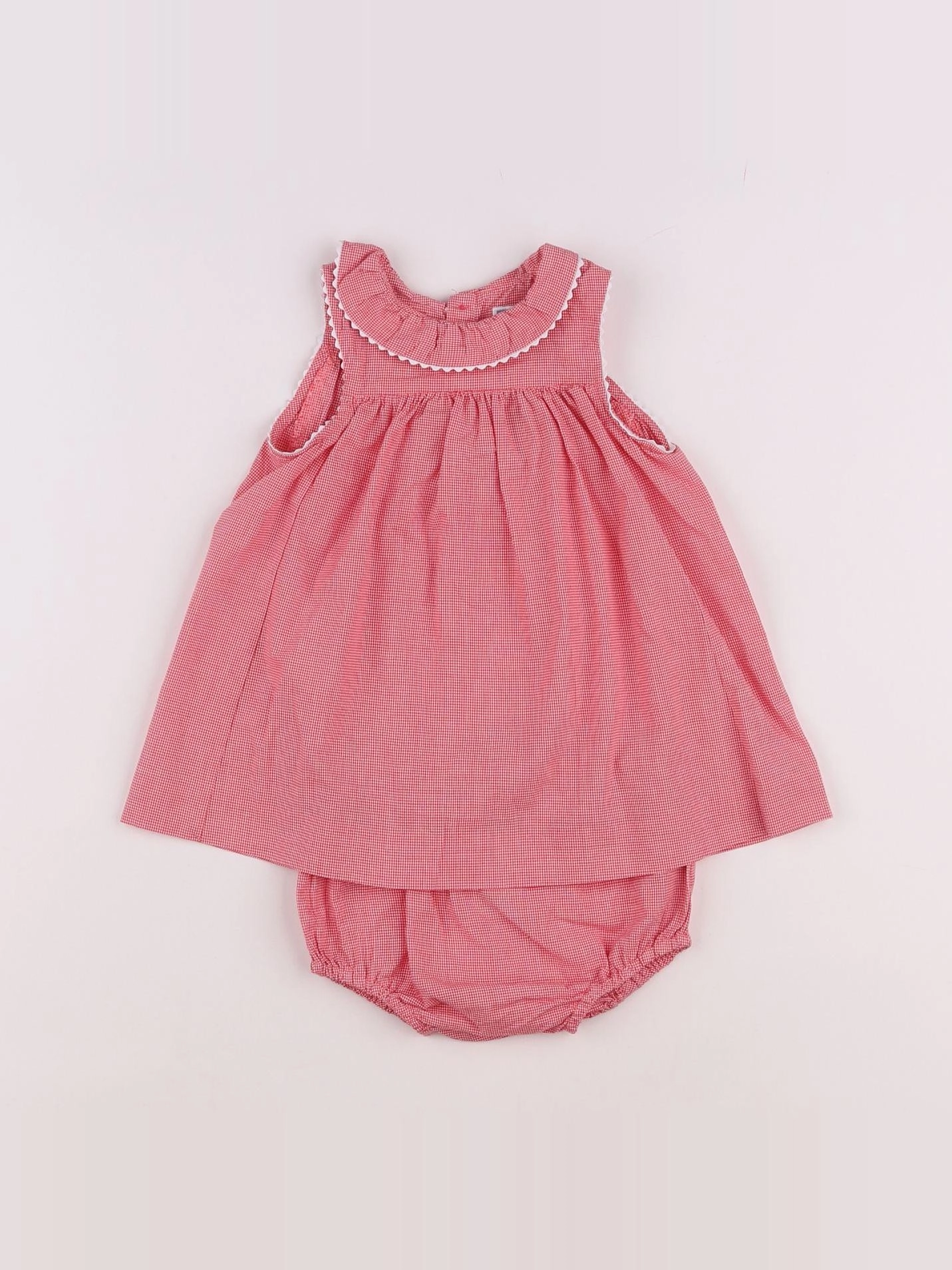 Jacadi - robe rouge - 6 mois