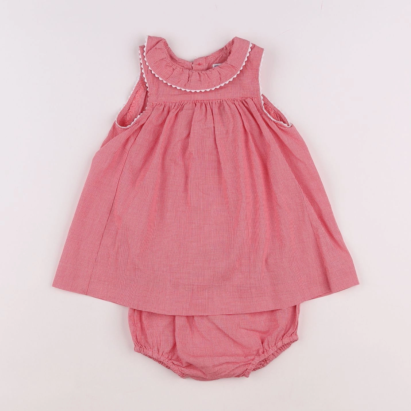 Jacadi - robe rouge - 6 mois