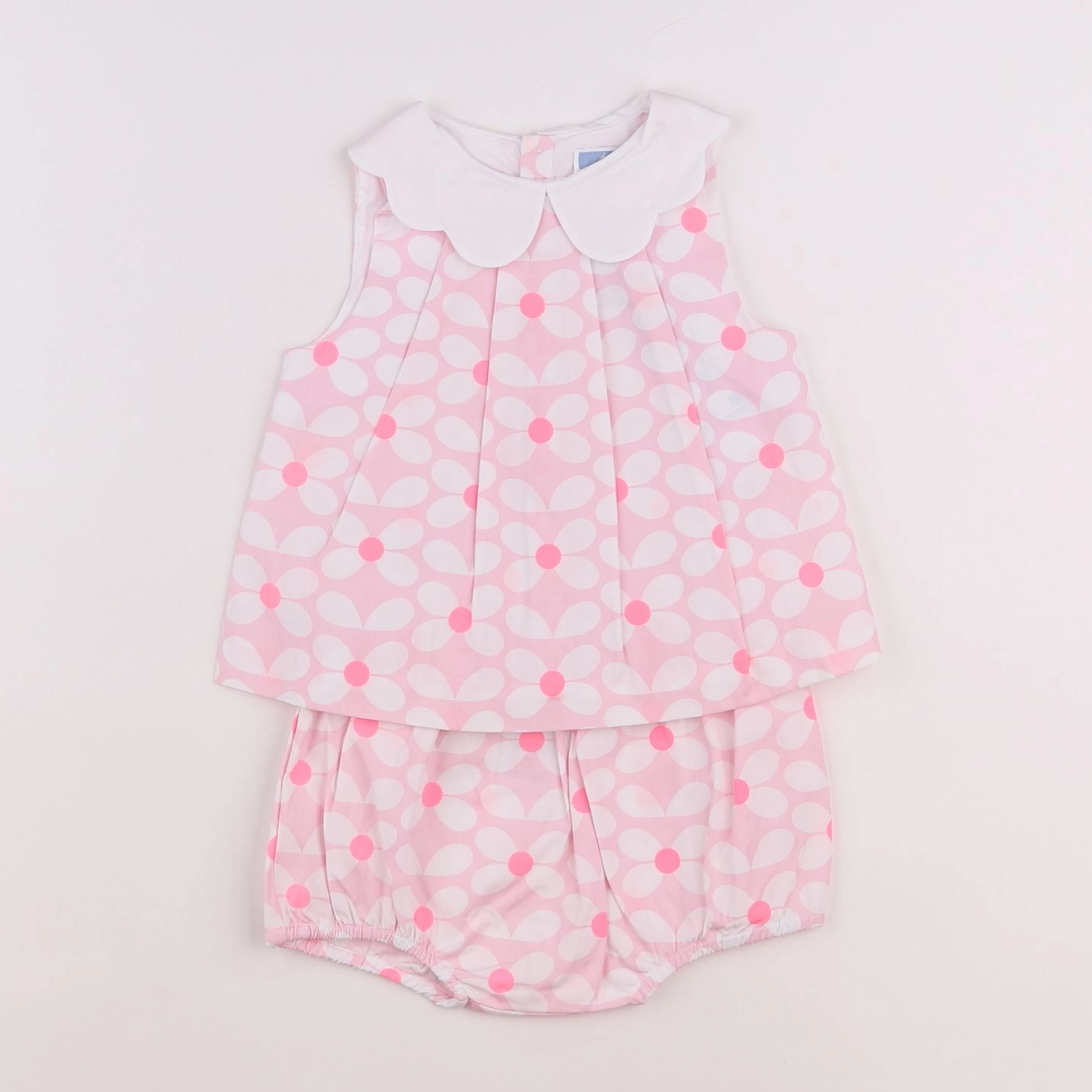 Jacadi - ensemble rose - 12 mois