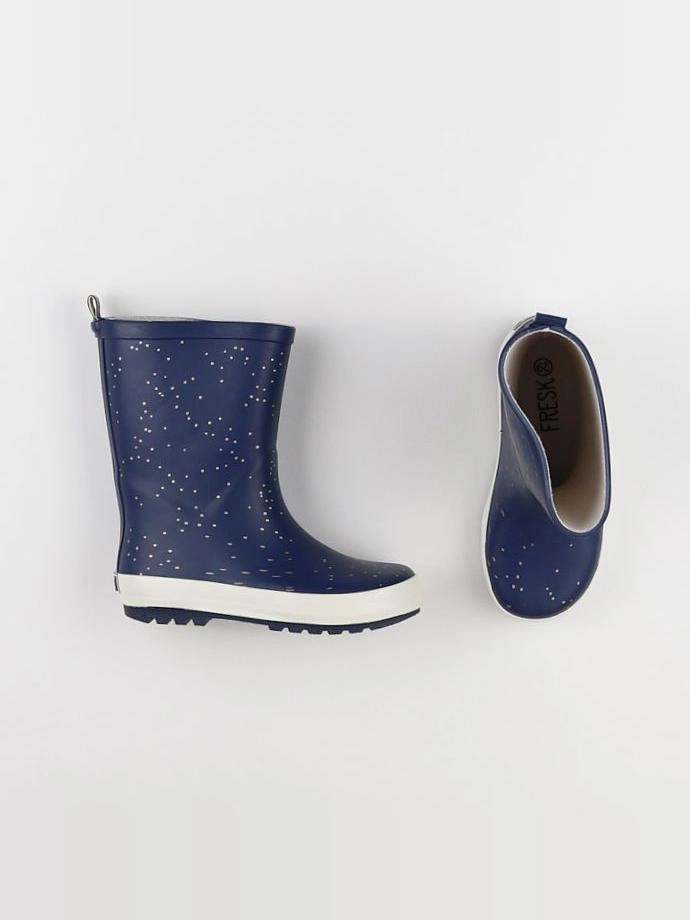 Fresk - bottes bleu Pois dorés - pointure 26