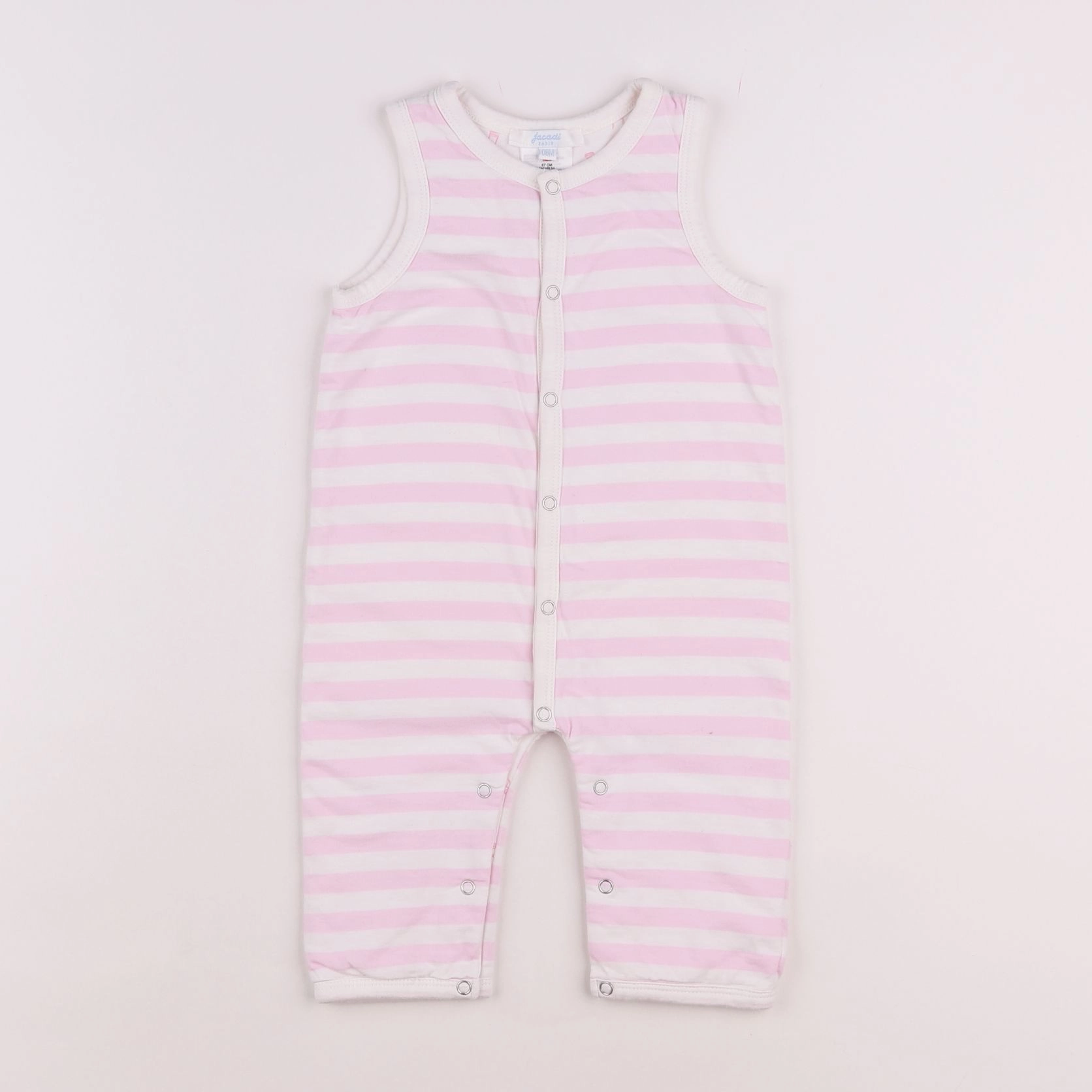 Jacadi - combinaison rose - 6 mois