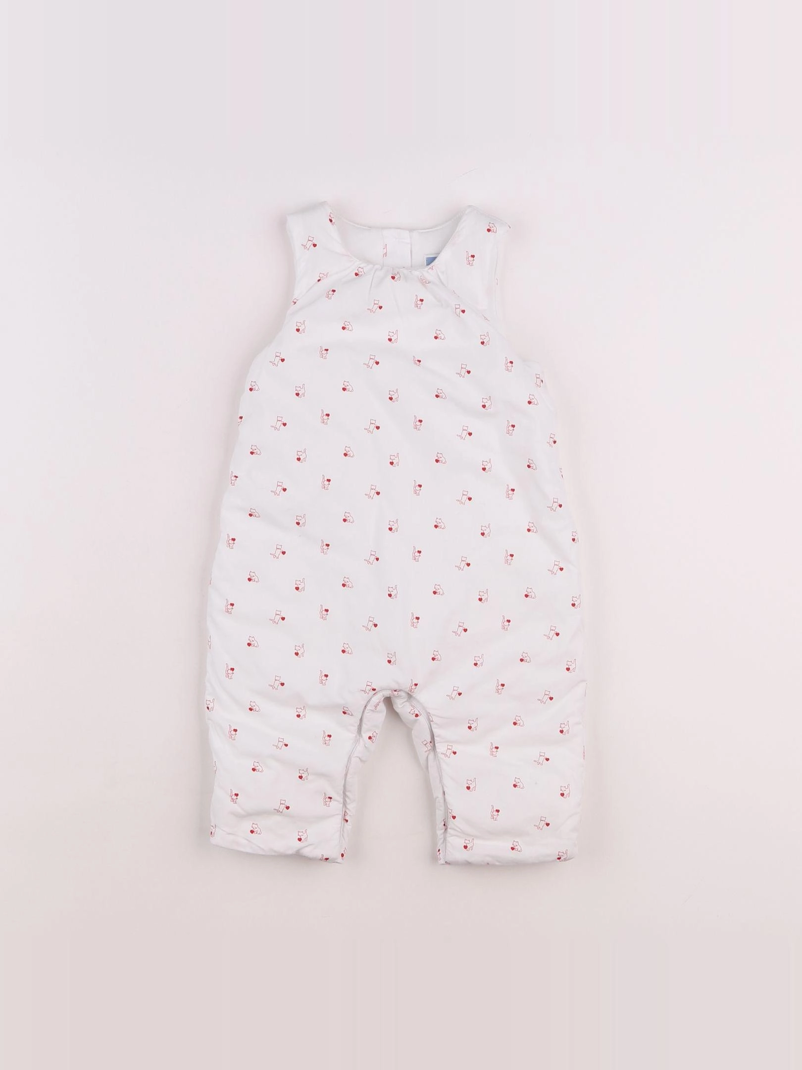 Jacadi - combinaison blanc - 6 mois