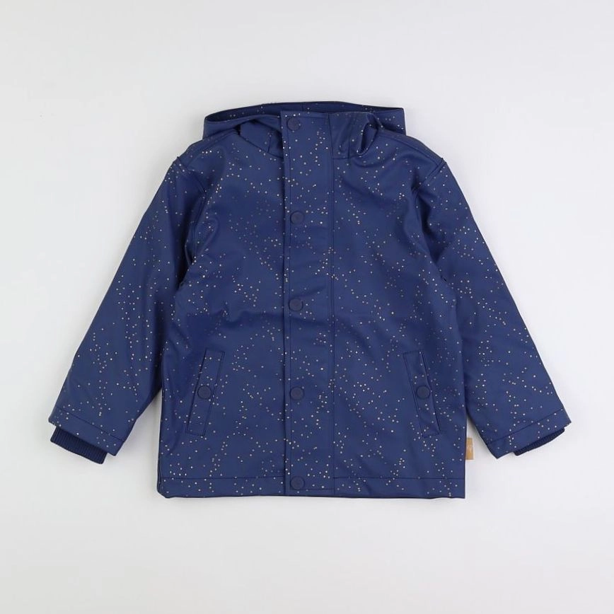 Fresk - imperméable bleu Pois dorés - 6 ans