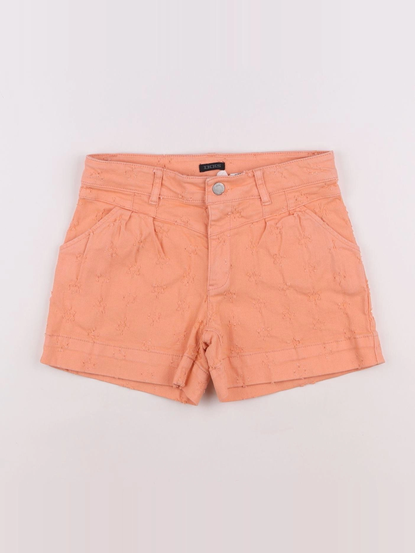 IKKS - short orange - 10 ans