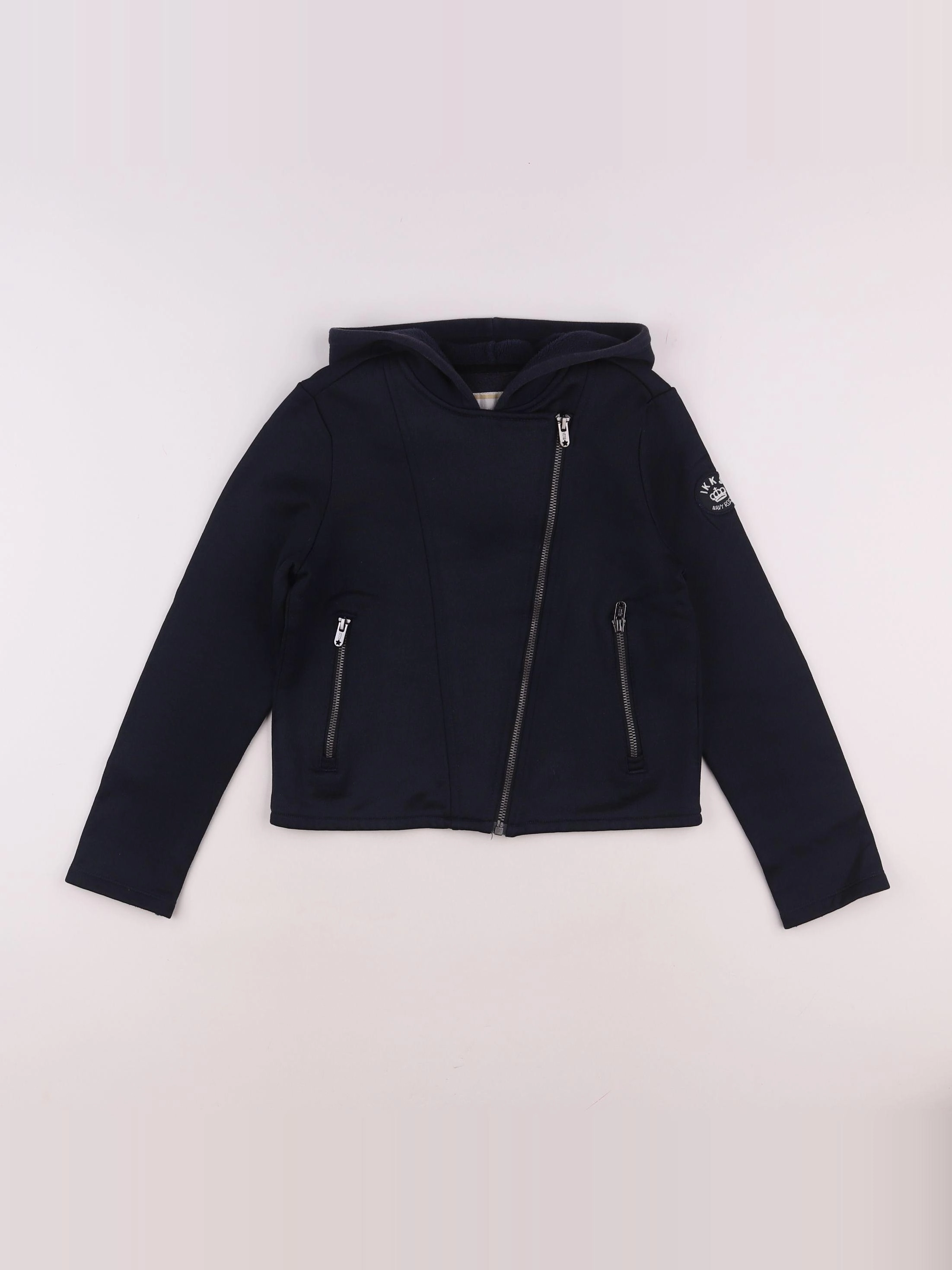 IKKS - sweat bleu - 10 ans